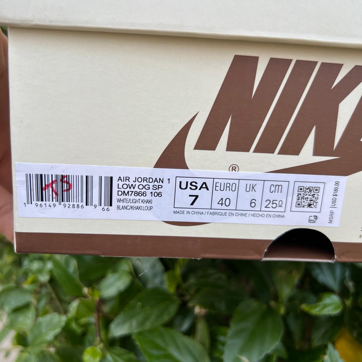 TS AIR JORDAN Travis Scott x Jordan Air Jordan 1 Low OG DM7866-106 — 1:1 Replica For Sale
