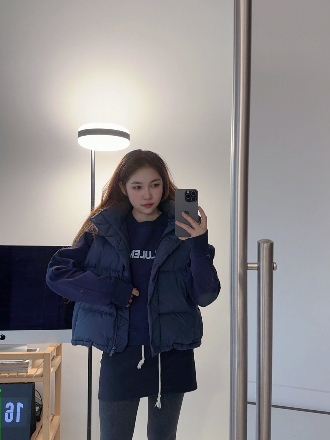 Lulu Jacket [Navy blue - real shot upper body]