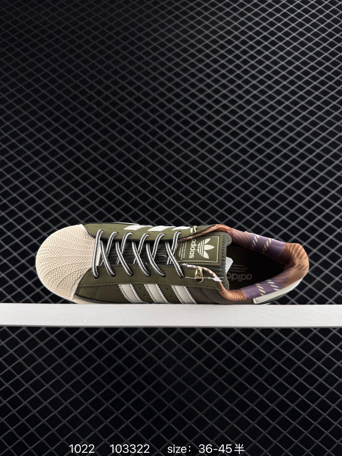 Adidas Originals Superstar:JR6990:35.5 36 3 — 1:1 Replica
