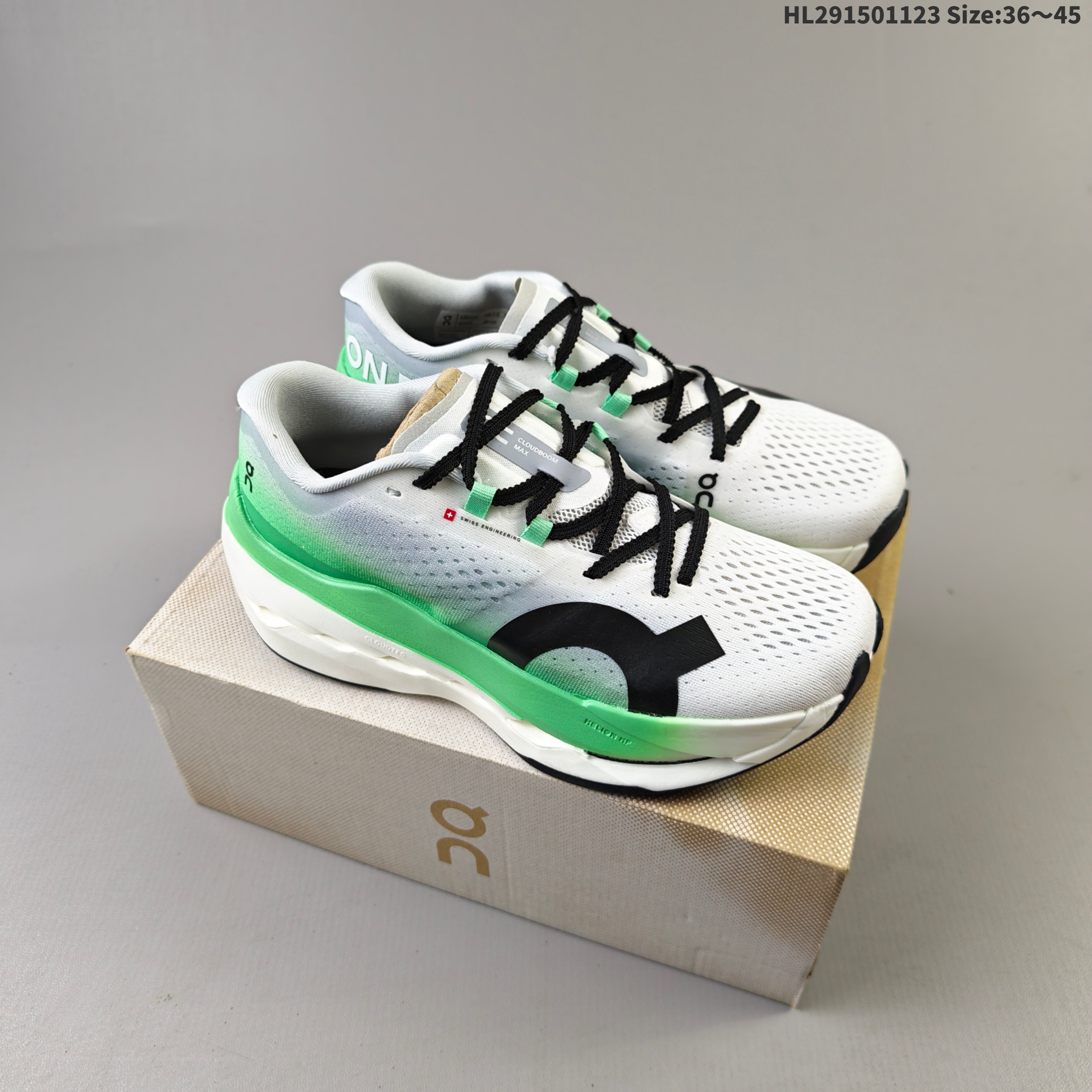 On Running Cloudboom Max 3 White Black Green Pink Yellow EU 36-45 Running Shoe Running Sneakers - Unisex BS-69781
