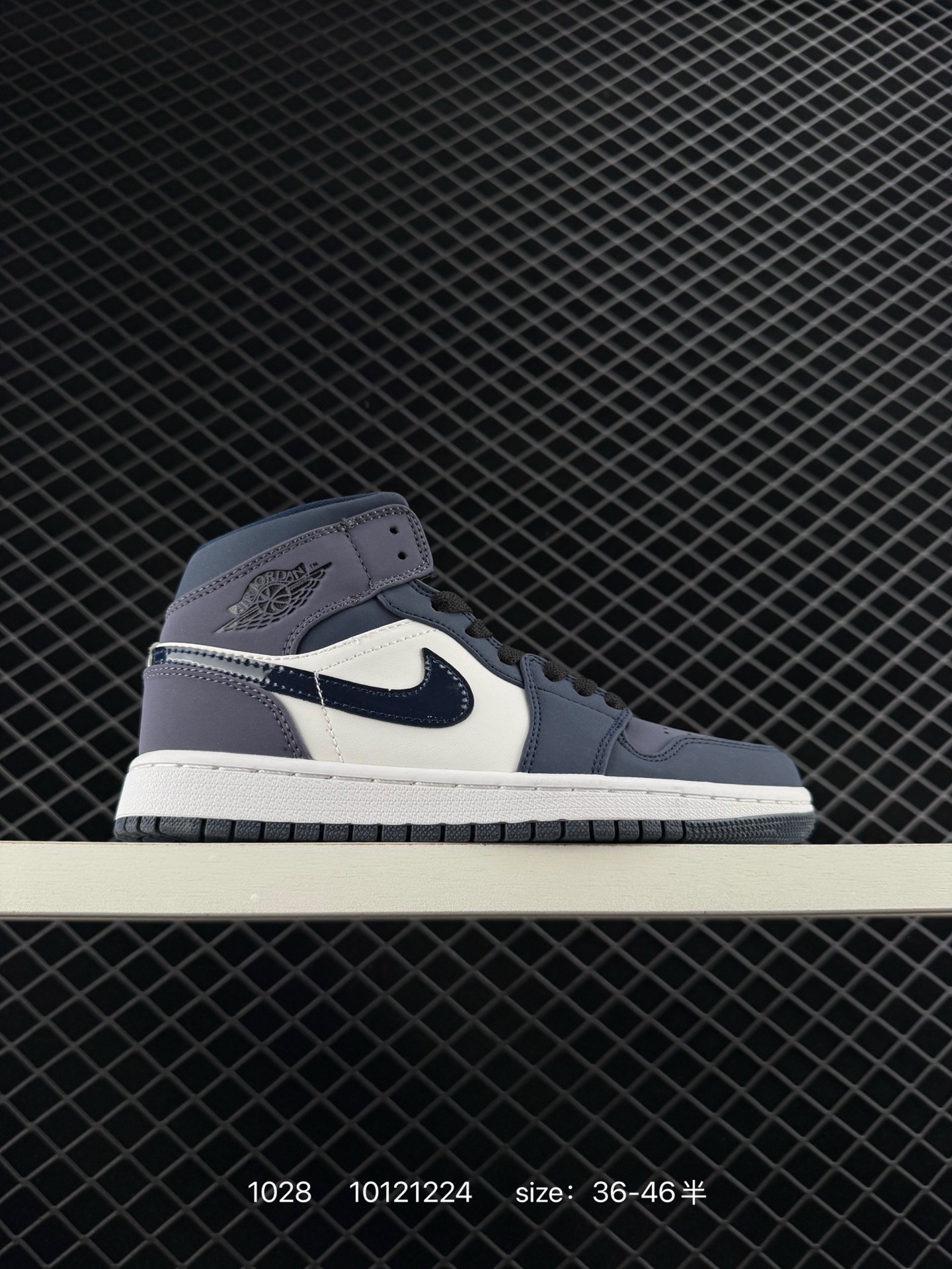 NIKE Air Jordan 1 Retro Mid AIR JORDAN:852542-010: ID:10121224 ¥ 12 — 1:1 Replica For Sale