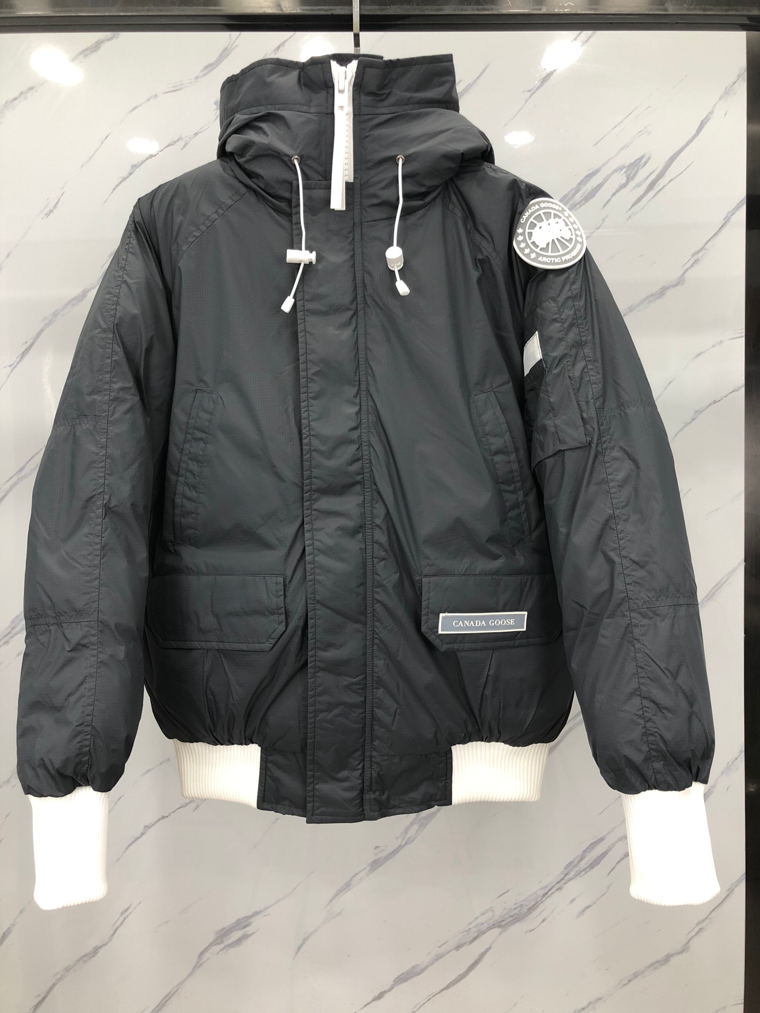 GOOSE down jacket Canada Goosex NBA x Rhude ins Canada Goose 90% — Premium Replica
