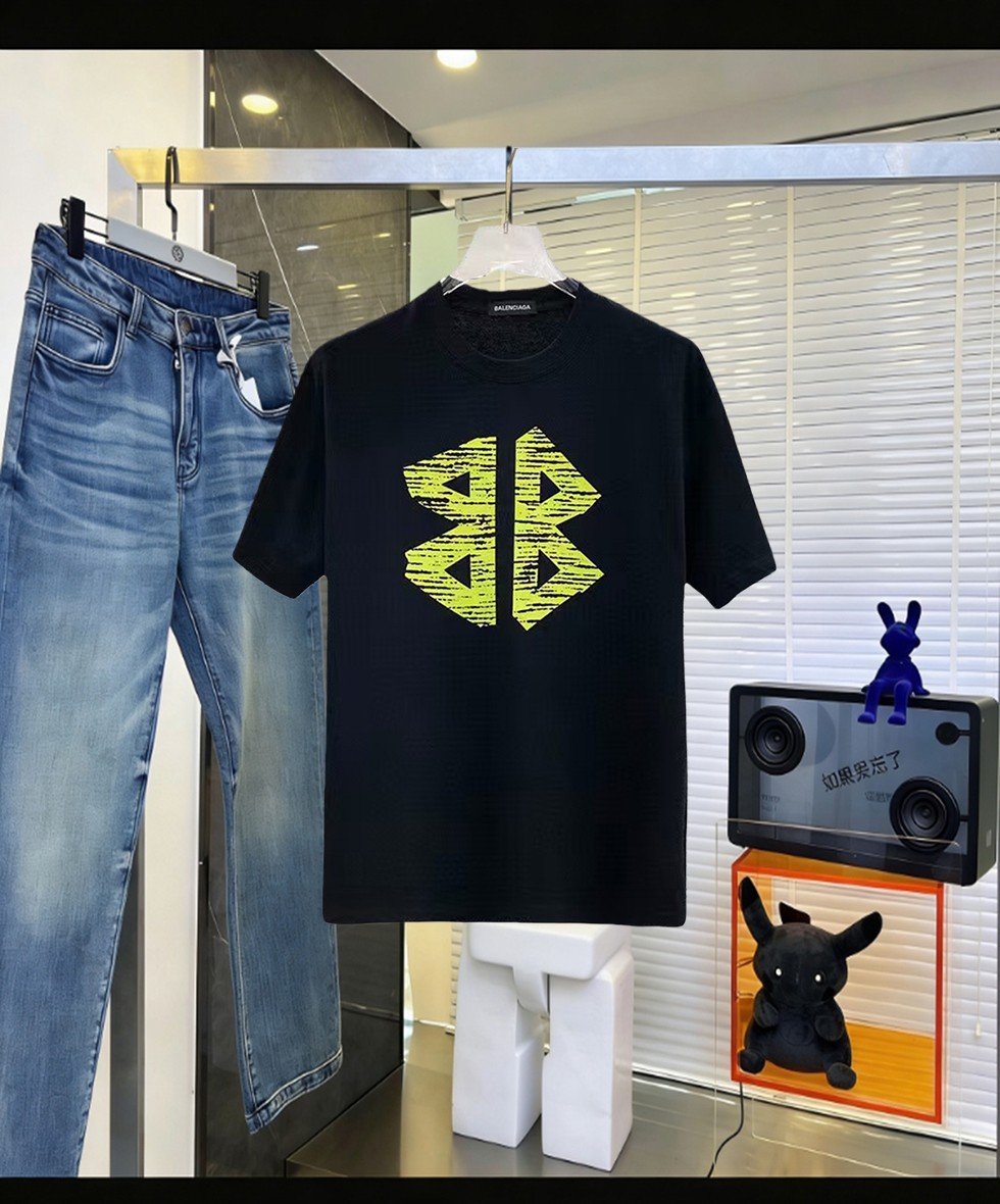 BALENCIAGA men Balenciaga 26 SS logo T 280g OS 48-56 173 143 48 — Premium Replica