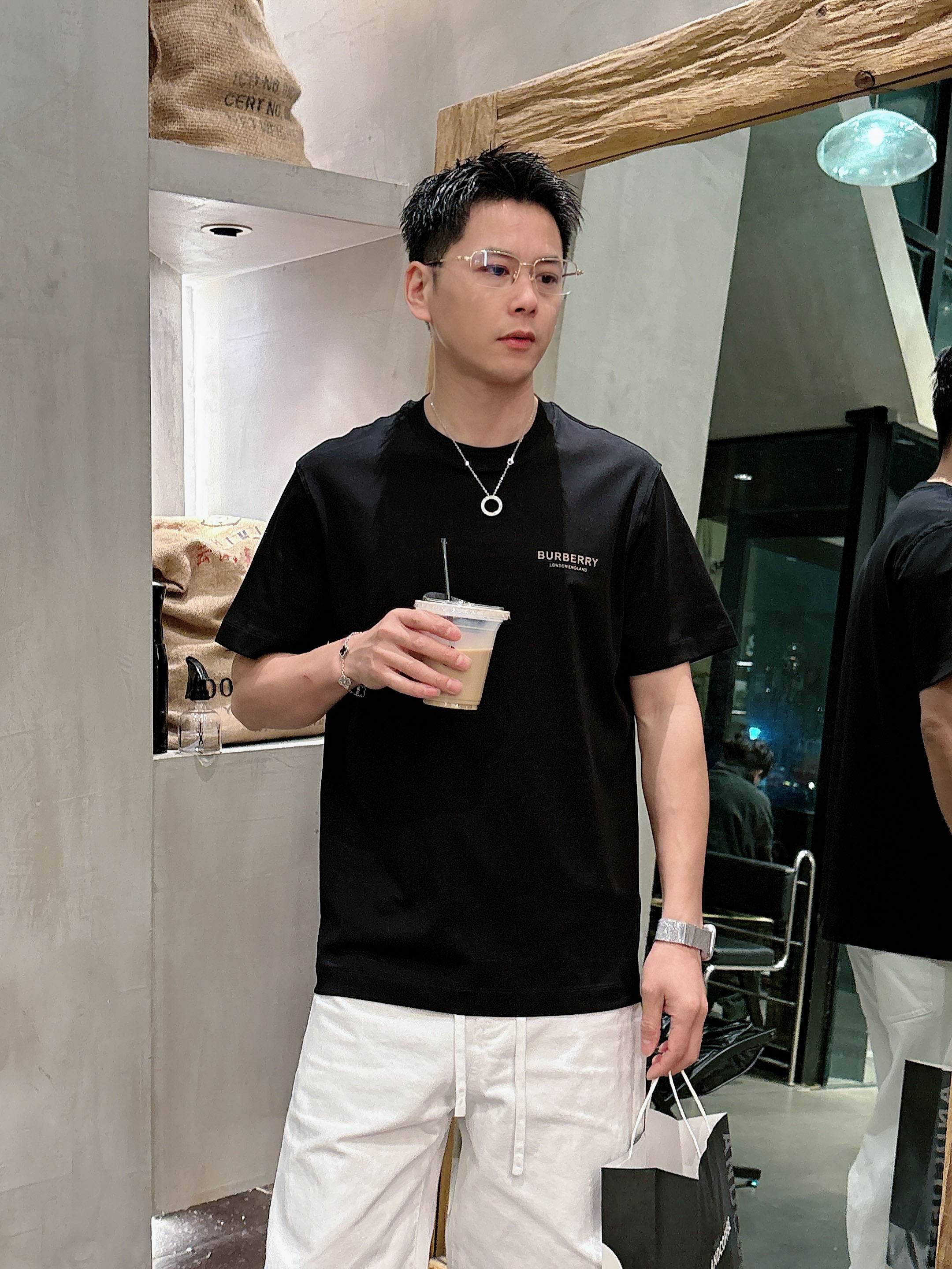 Burberry hombre [Burberry Primavera/Verano 2026 Camisetas personalizadas de alta gama]