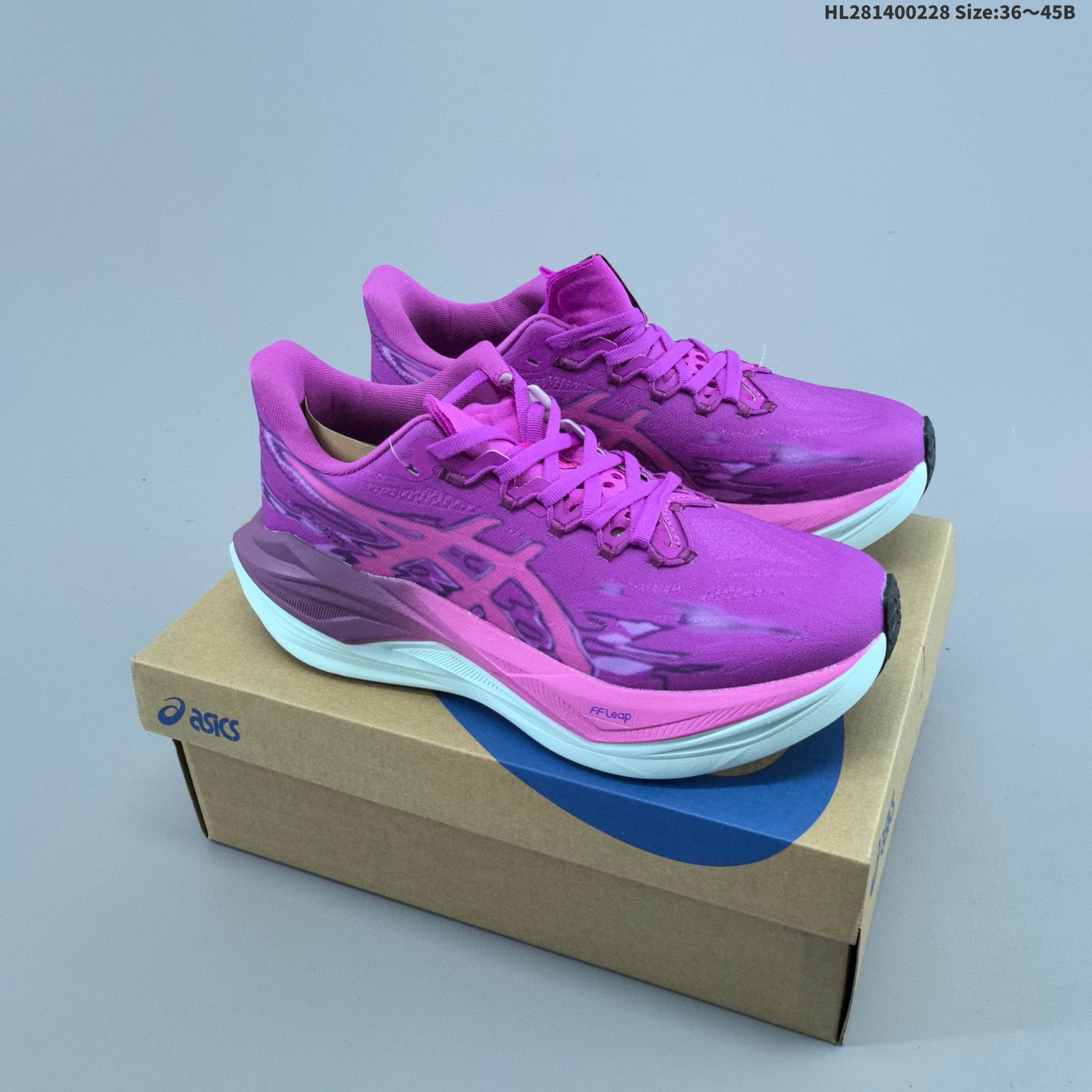 ASICS SUPERBLAST 3 1013A186-209 Purple Pink Blue Orange EU 36-45 Running Shoe Running Sneakers Unisex BS-69017