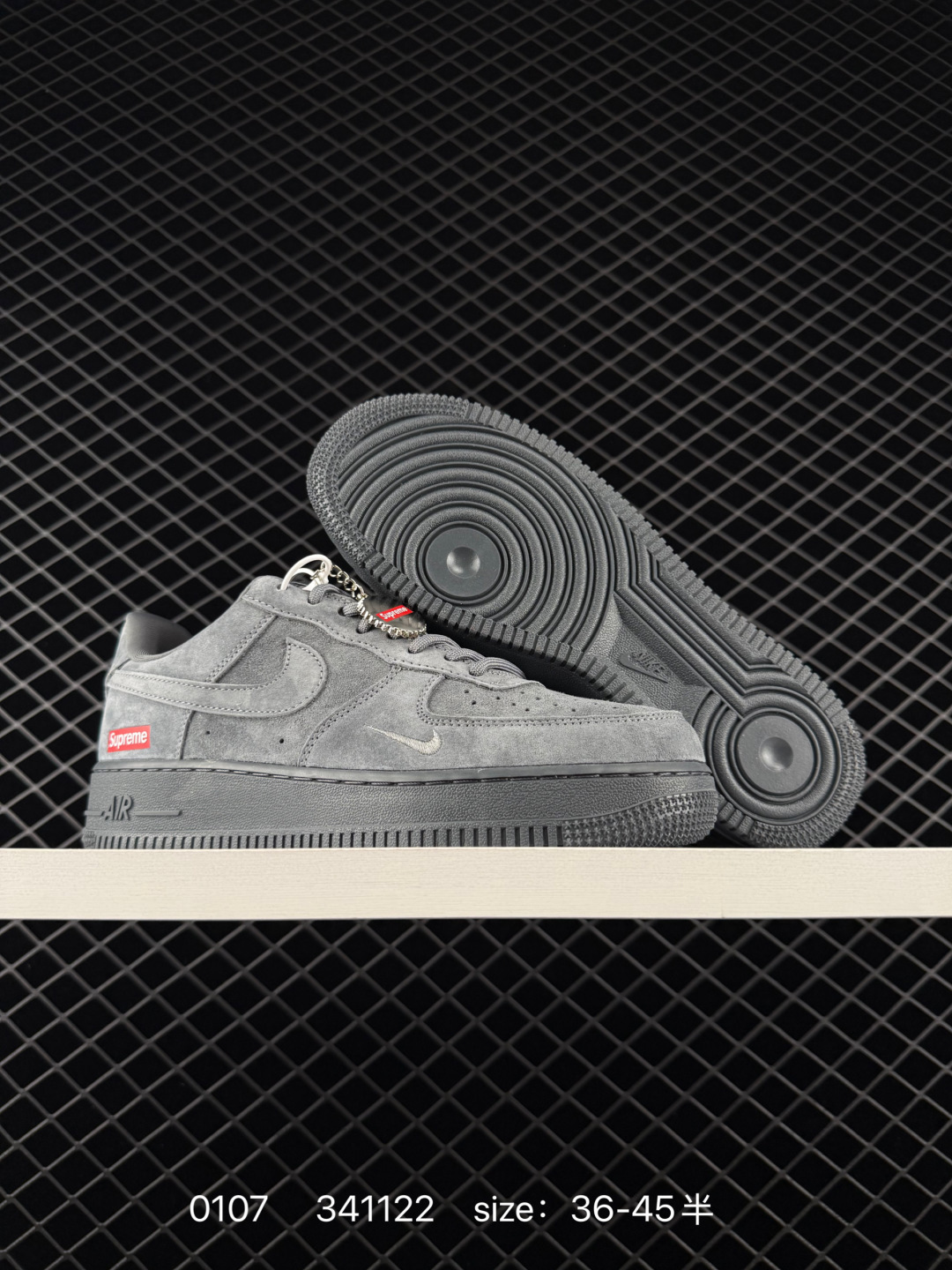 Nike Air Force 1 07 Grey Green Suede 36-45 Lifestyle Unisex BS-73249