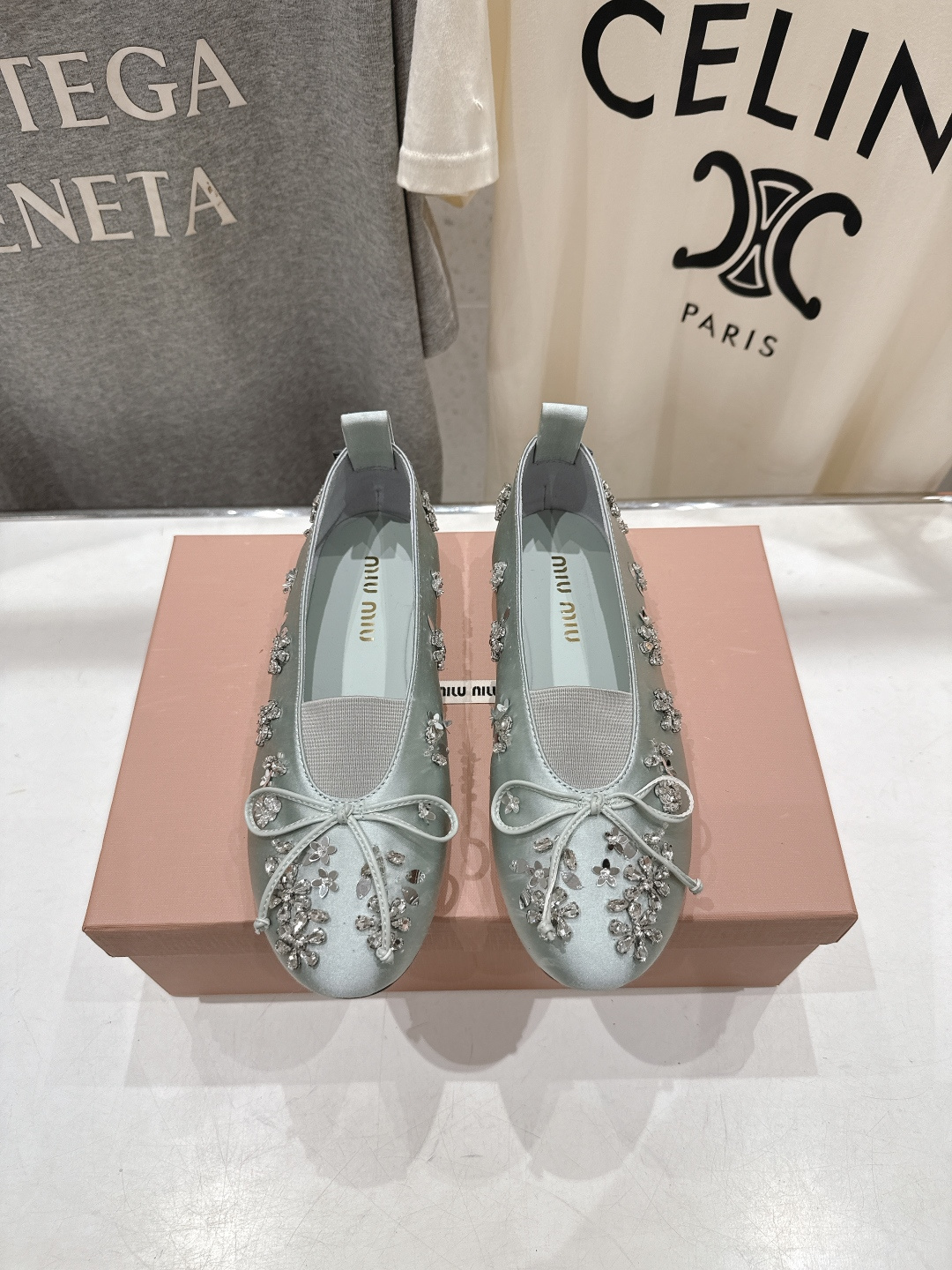 Miumiu women's shoes Miu/ F033 2026ss New — 1:1 Replica For Sale