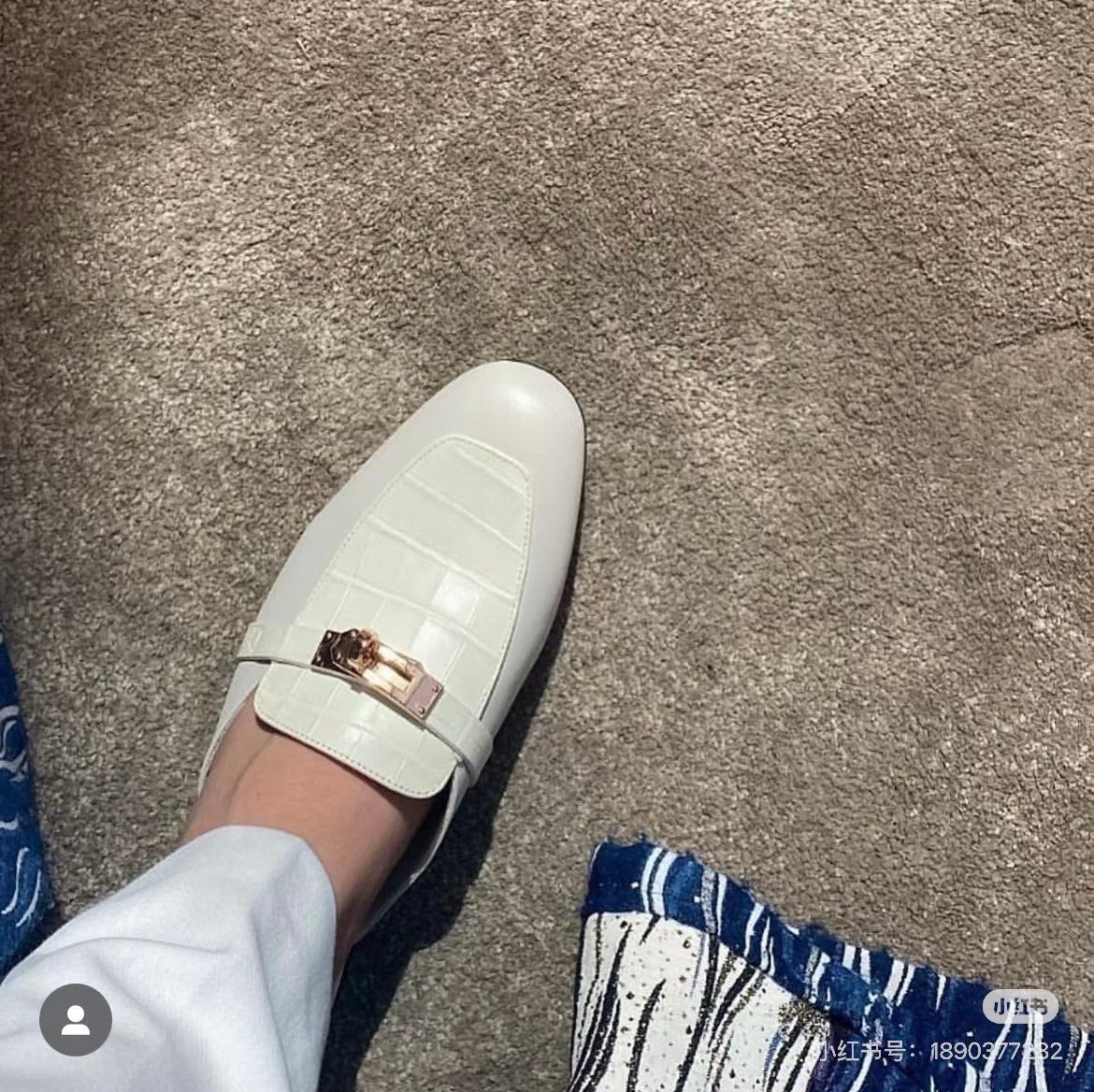 Hermes women's shoes Hermes touch