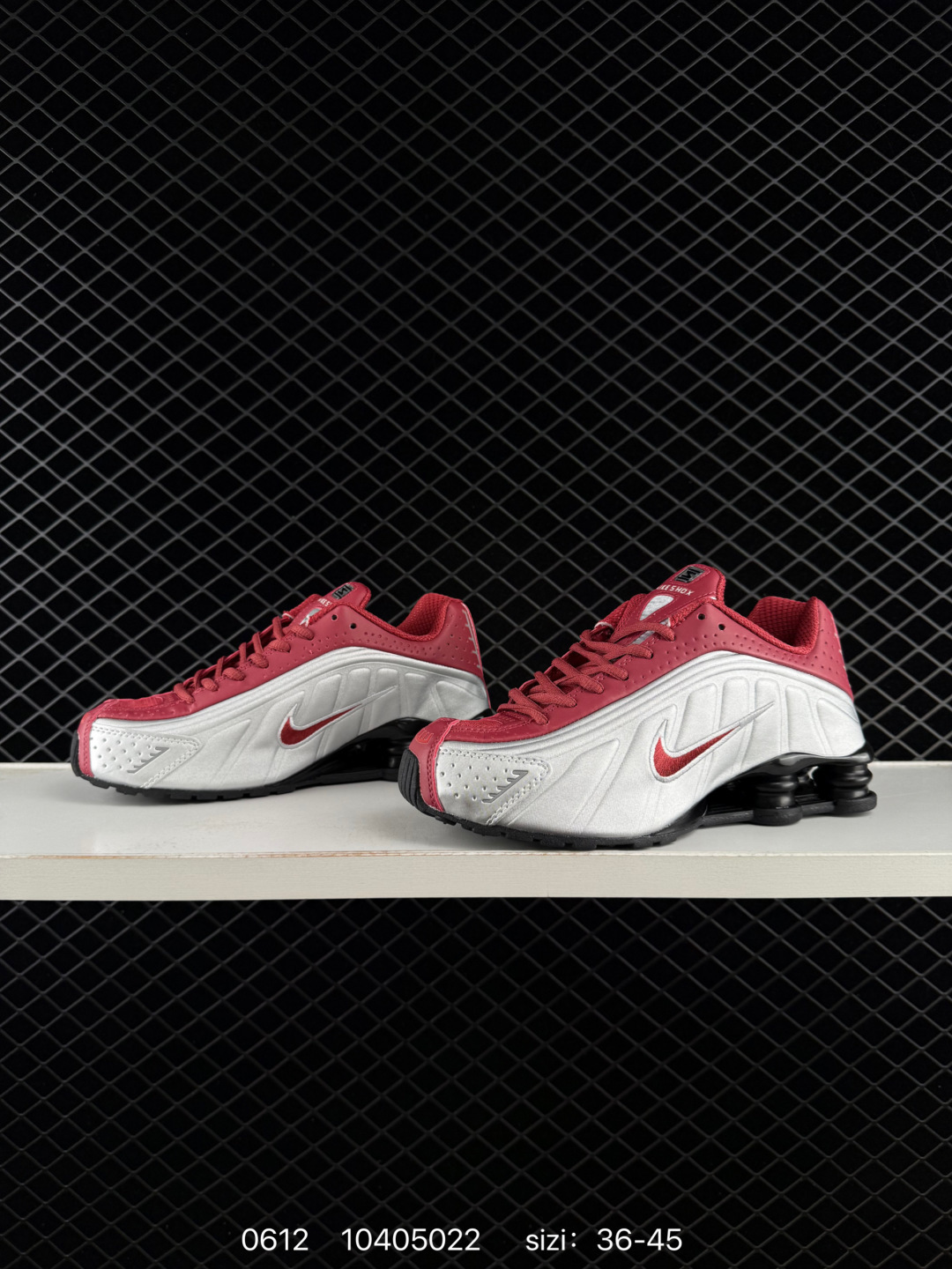 NIKE SHOX R4 HQ1988-100 36 36 5 37 5 38 38 5 39 40 40 5 41 42 Lifestyle Unisex BS-70817
