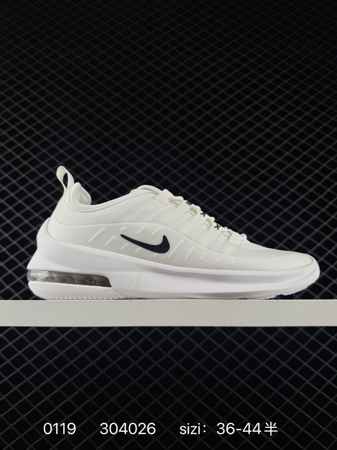 Nike Air Max Axis White Black 36-44 5 Running Unisex BS-73071