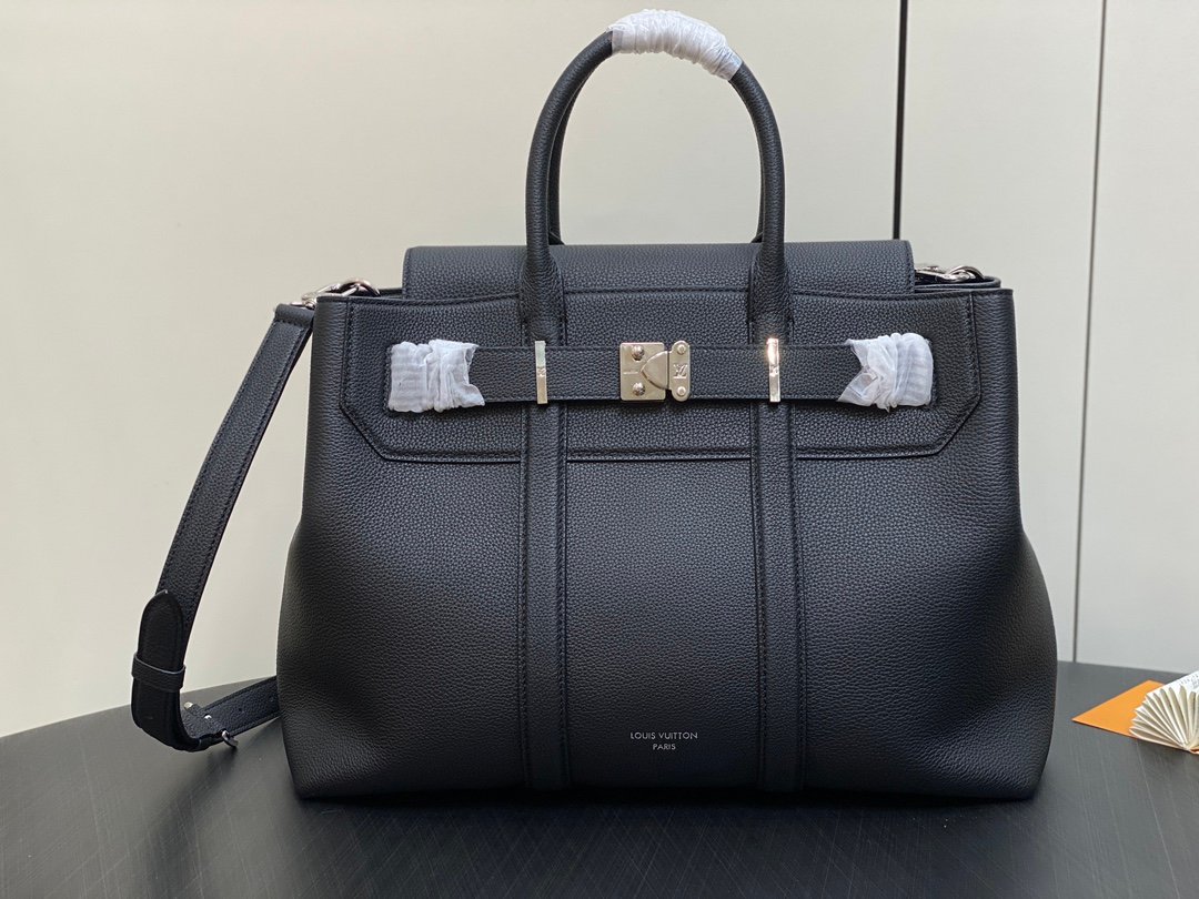 Briefcase M23513 Series GEORGES TOTE M11664 M23153 M23154 Georges Tote Sj Domaine des Massifs Cuir Millesime S-lock 41x29 x14 x x
