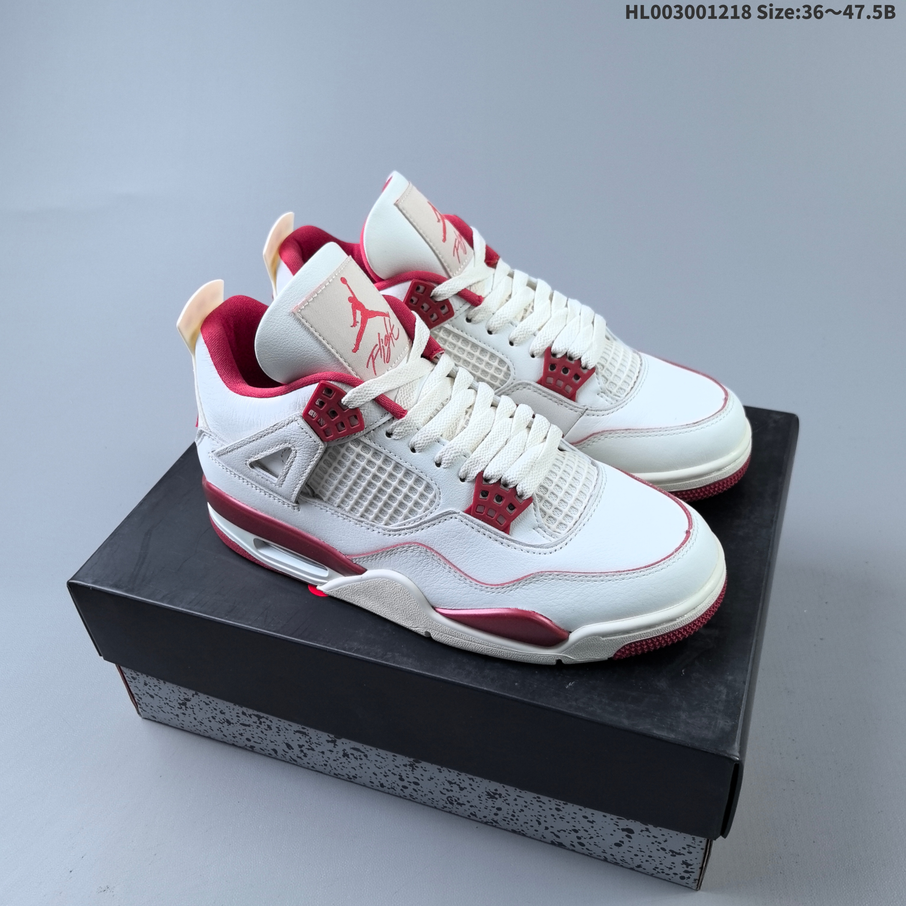 Air Jordan 4 Retro "Sierra Red" WMNS AIR JORDAN 4 aj4 4 — 1:1 Replica