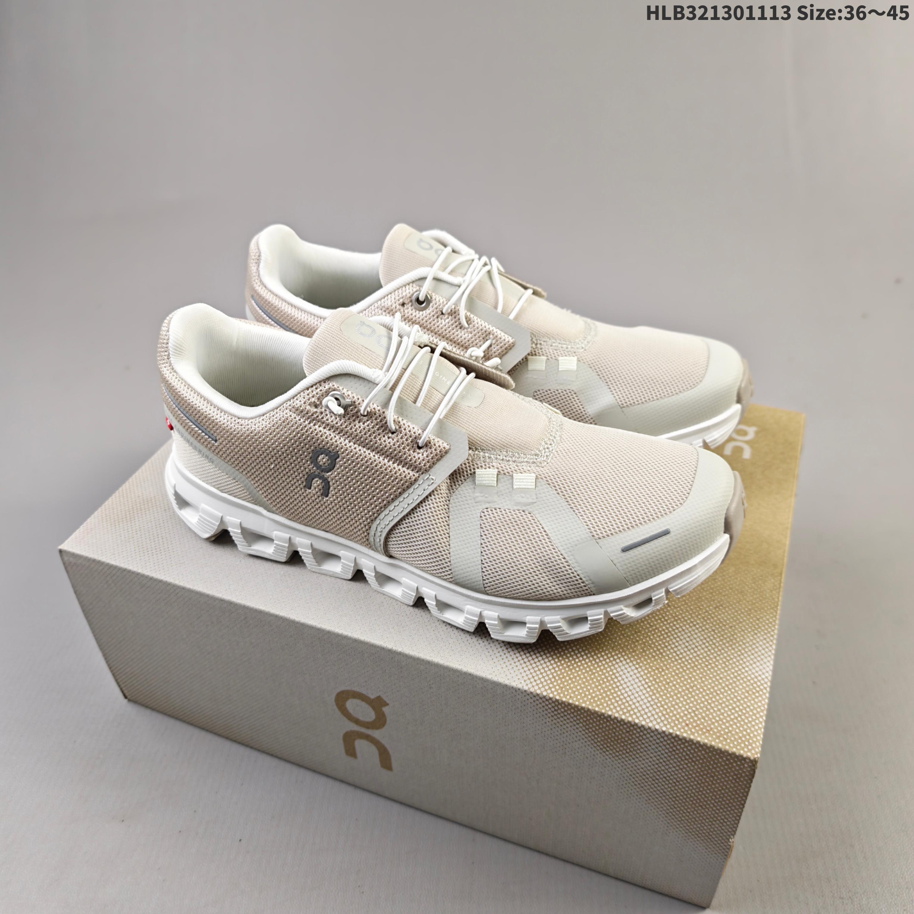 On Running Cloud 6 Beige Off White EU 36-45 Running Shoe Running Sneakers - Unisex BS-69821