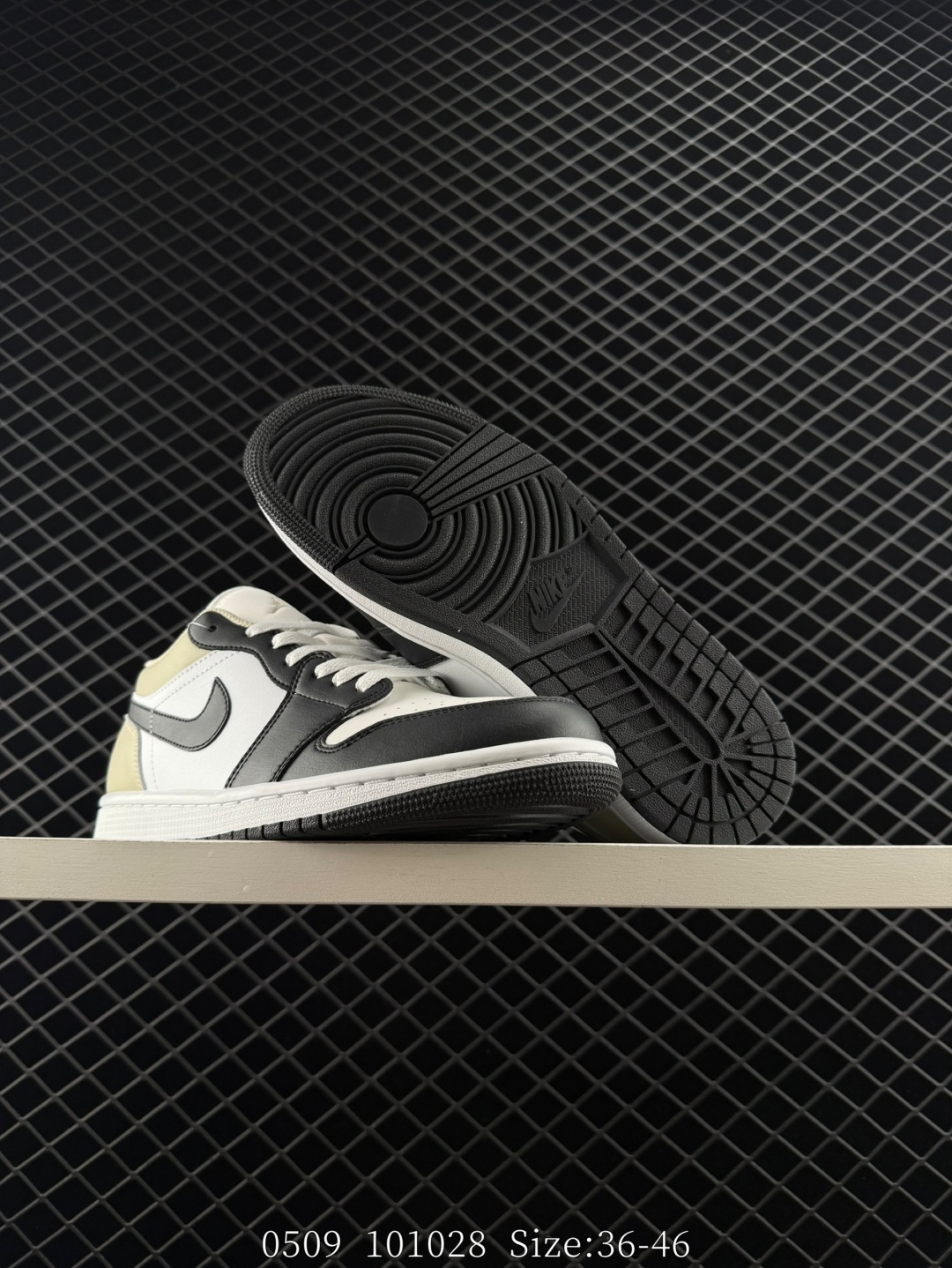 Air Jordan 1 Low AIR JORDAN 1 aj1 1 Swoosh Logo — 1:1 Replica