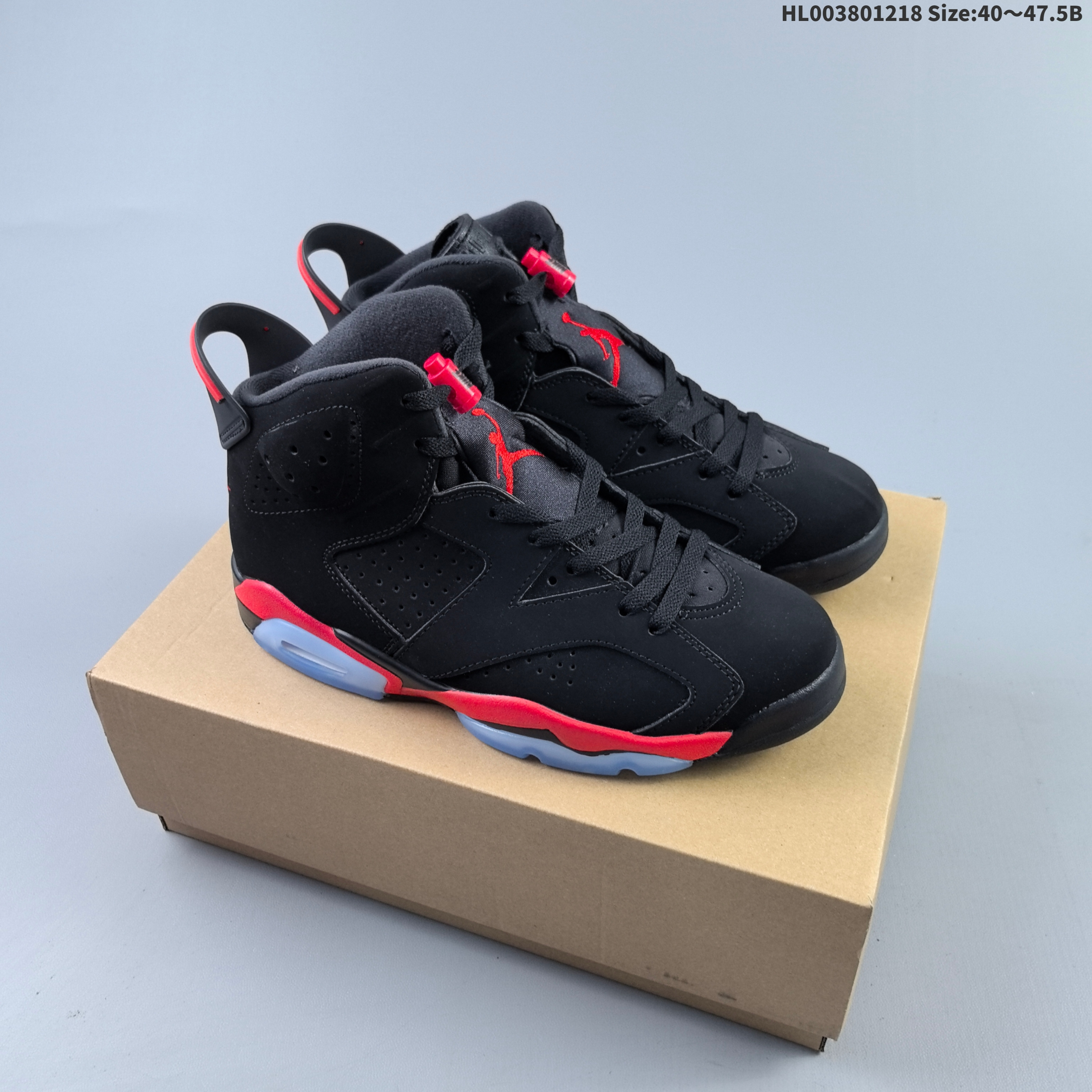 Air Jordan 6 Retro OG "Reverse Infrared" replica 3 M AIR JORDAN 6 aj6 6