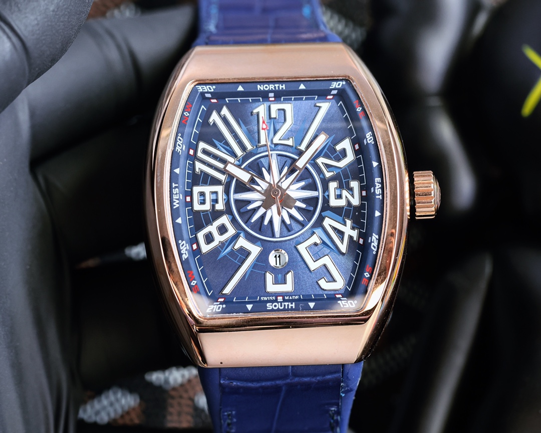 Franck Muller Watches Franck Muller V45 SC DT Series54*42*15mm automaticmechanicalmovement bracelet — Premium Replica