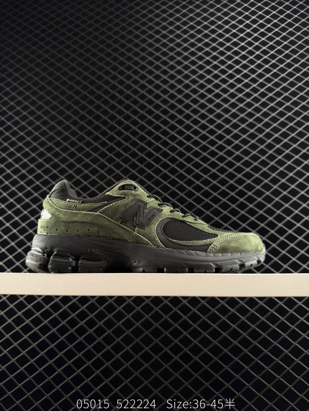 New Balance 2002R Olive Green Black Off White Beige EU 36-45 Sneaker Unisex BS-83456