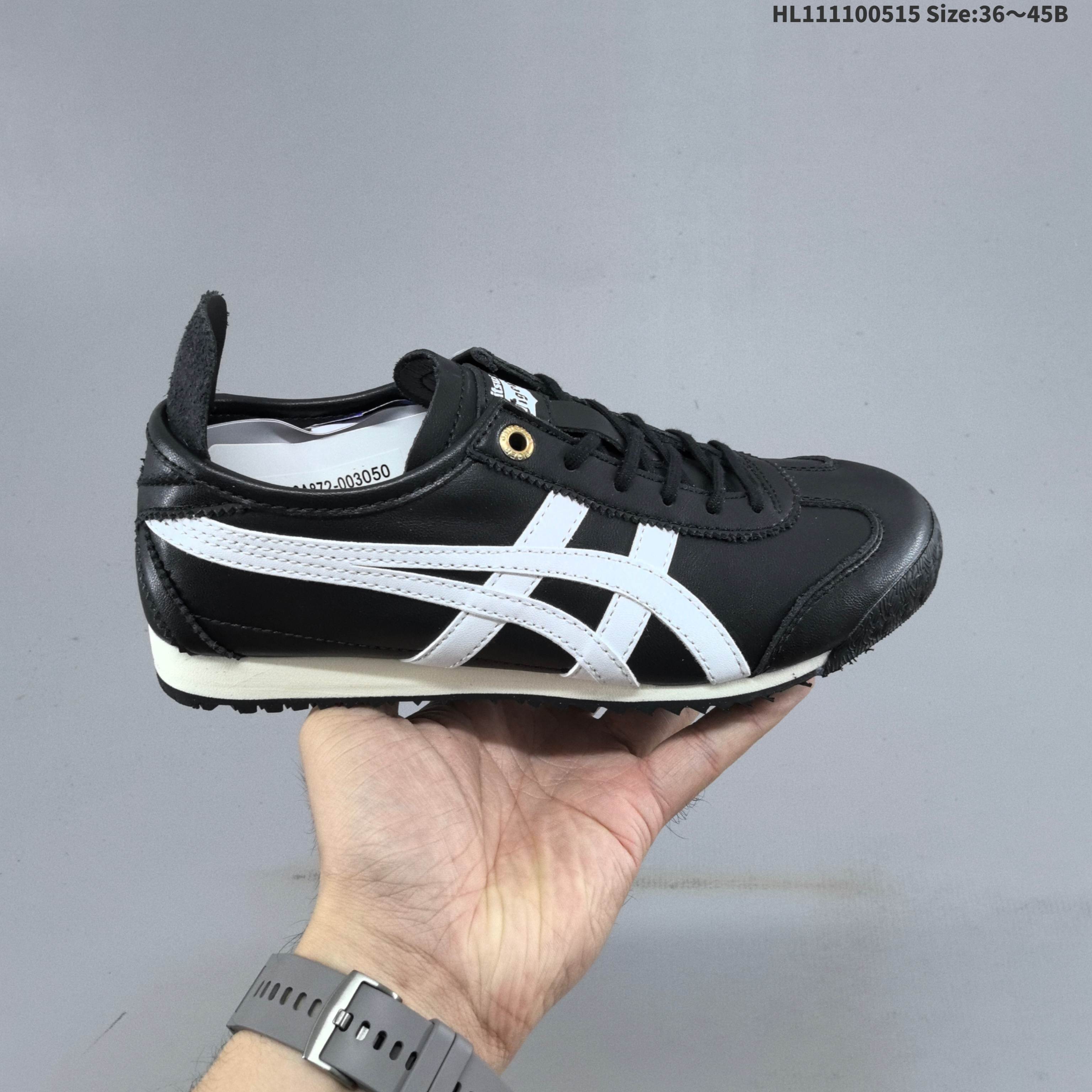Onitsuka Tiger Mexico 66 SD Black White Cream EU 36-45 Sneaker Casual Sneakers Unisex BS-68836