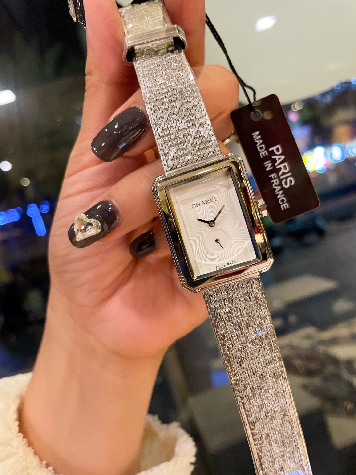 Chanel Watches Chanel-CHAN El Chanel BOY FRIEND TWEED boyfriend 27 X34 — Premium Replica