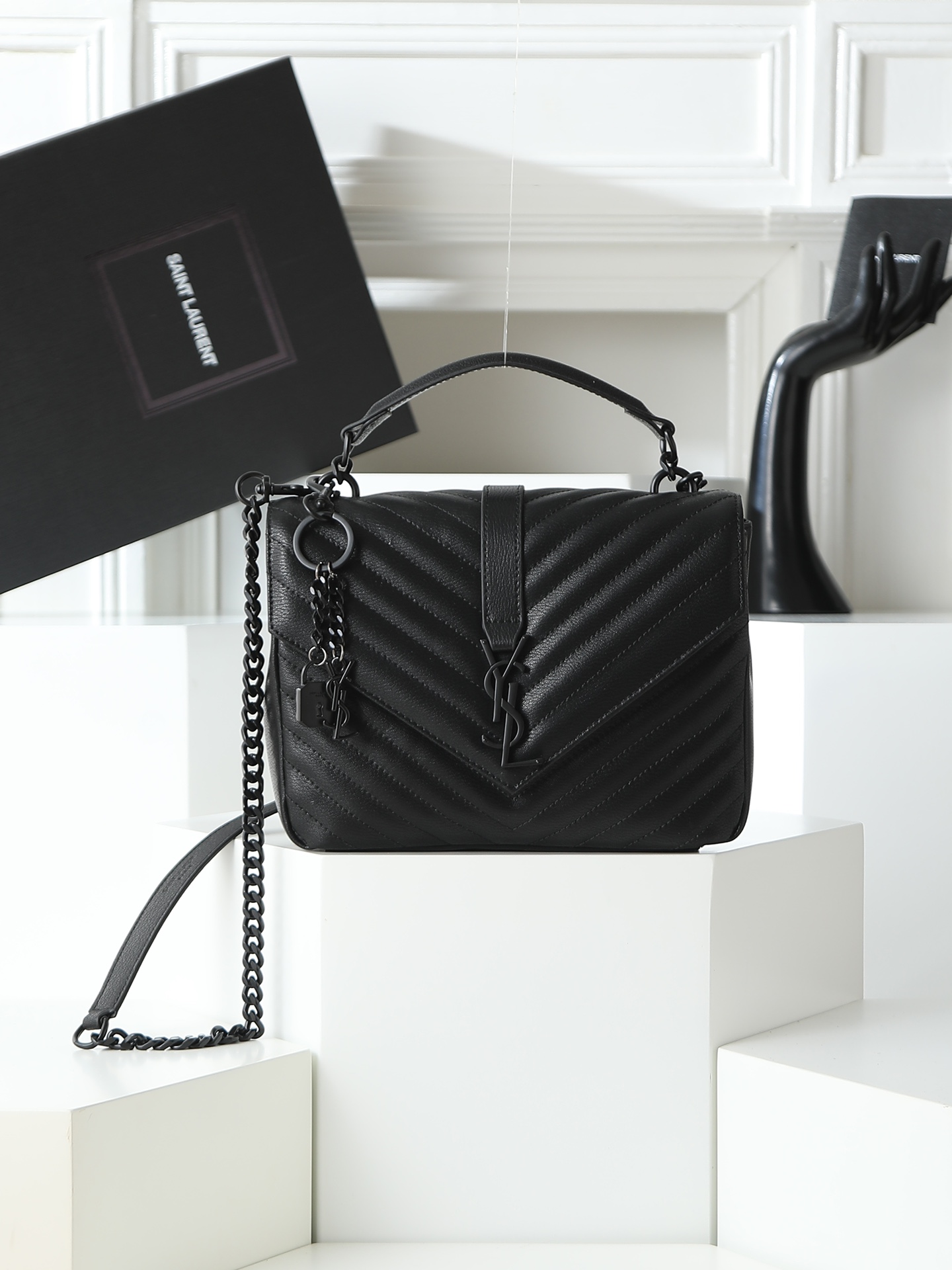 YSL bag Saint Laurent&SLP. V YSL Charmsize24*20*8.5cm 1607-1 — 1:1 Replica For Sale