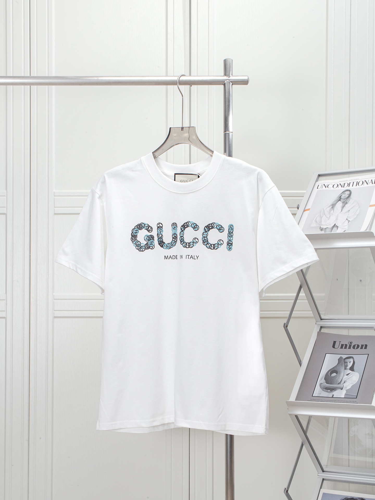 Gucci men Gucci 25ss T “GUCCI” Gucci T G Logo — 1:1 Replica