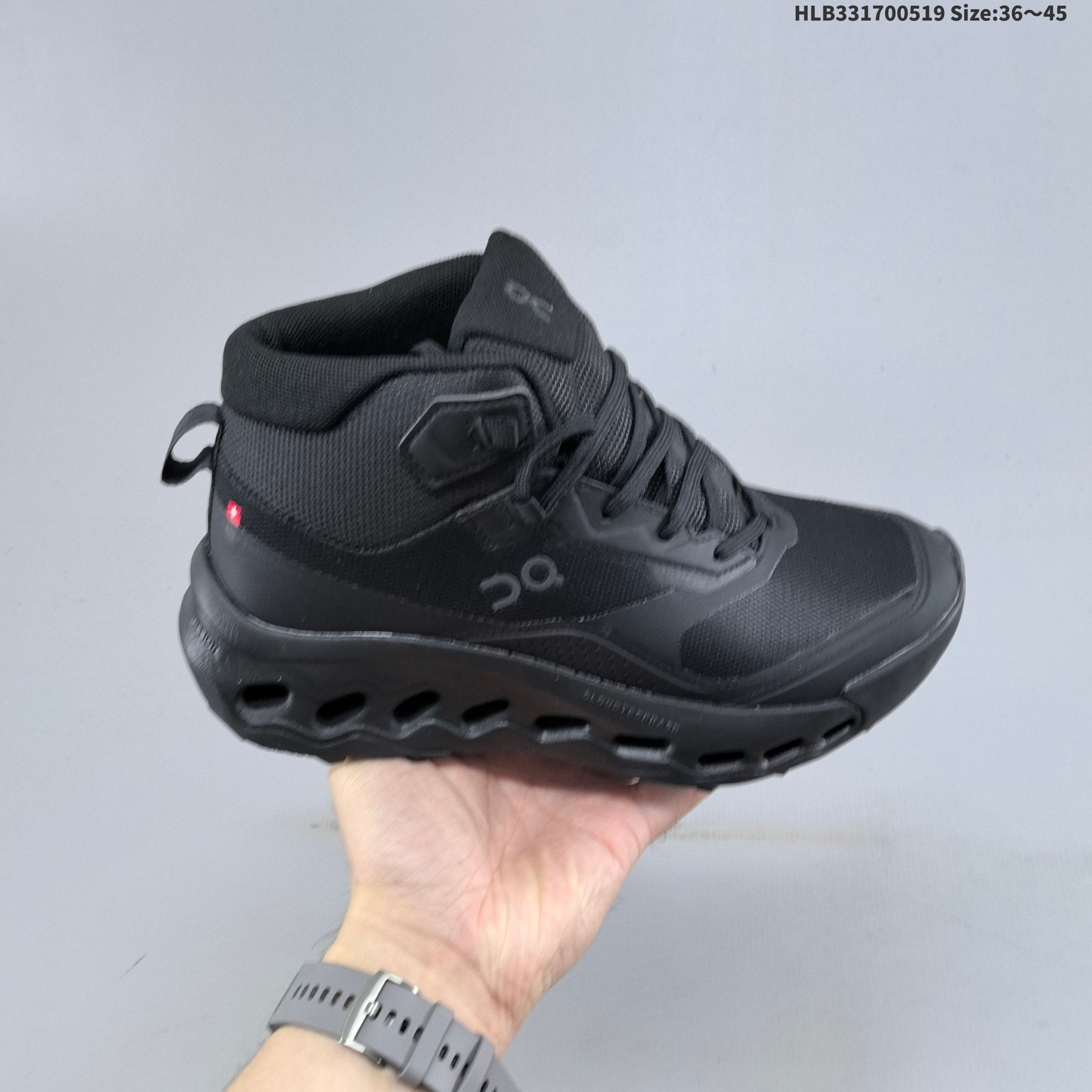 On Running Cloudhorizon 2 Mid WP Triple Black EU 36-45 Trail Shoe Trail Running Sneakers - Unisex BS-69542