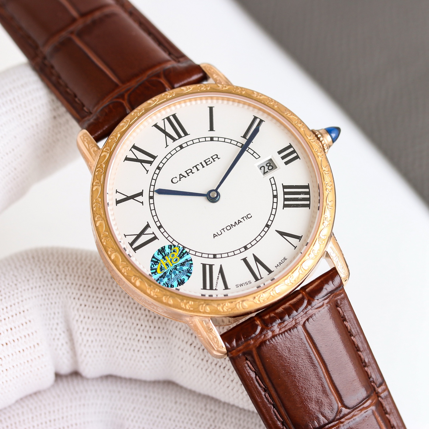 Cartier Watches ] Cartier RONDE DE CARTIER ⌚ 9015 40 30 316 L — Premium Replica