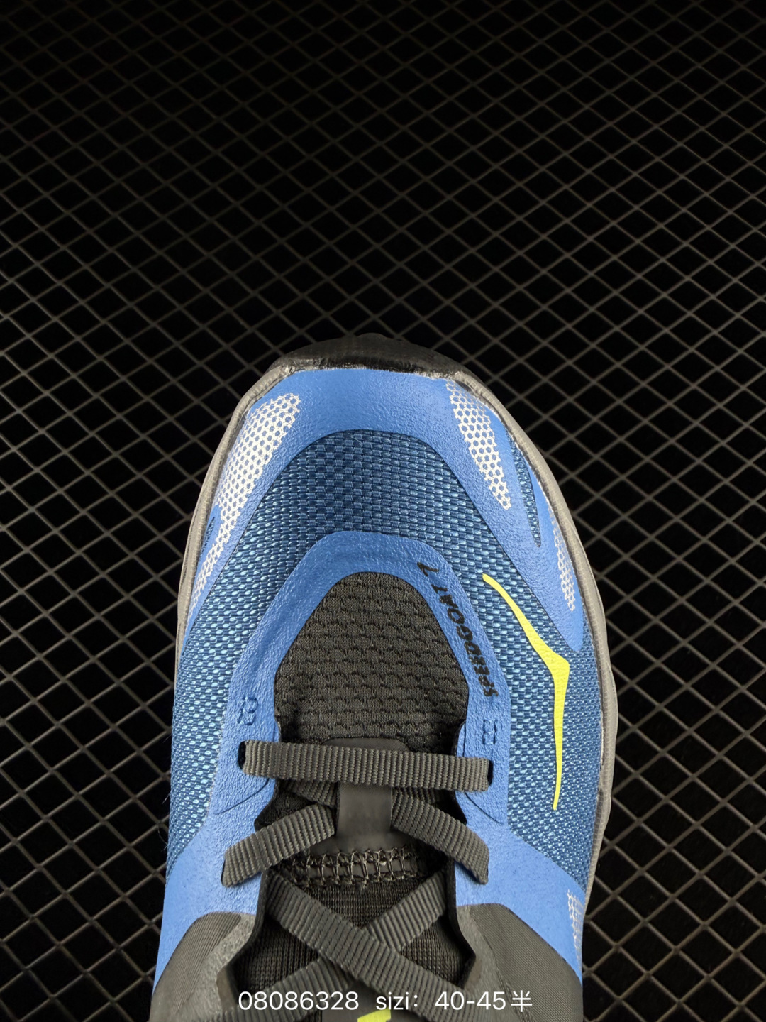 HOKA ONE ONE Speedgoat 7 Blue Black Neon Yellow Grey EU 40-45 Trail Shoe Trail Running Sneakers - Men s BS-86117