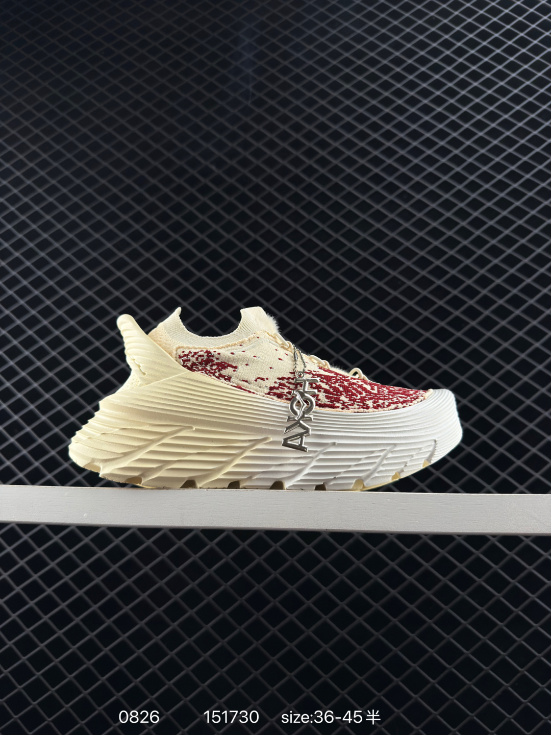 HOKA ONE ONE Restore TC Cream White Red EU 36-45 Running Shoe Running Sneakers - Unisex BS-86468
