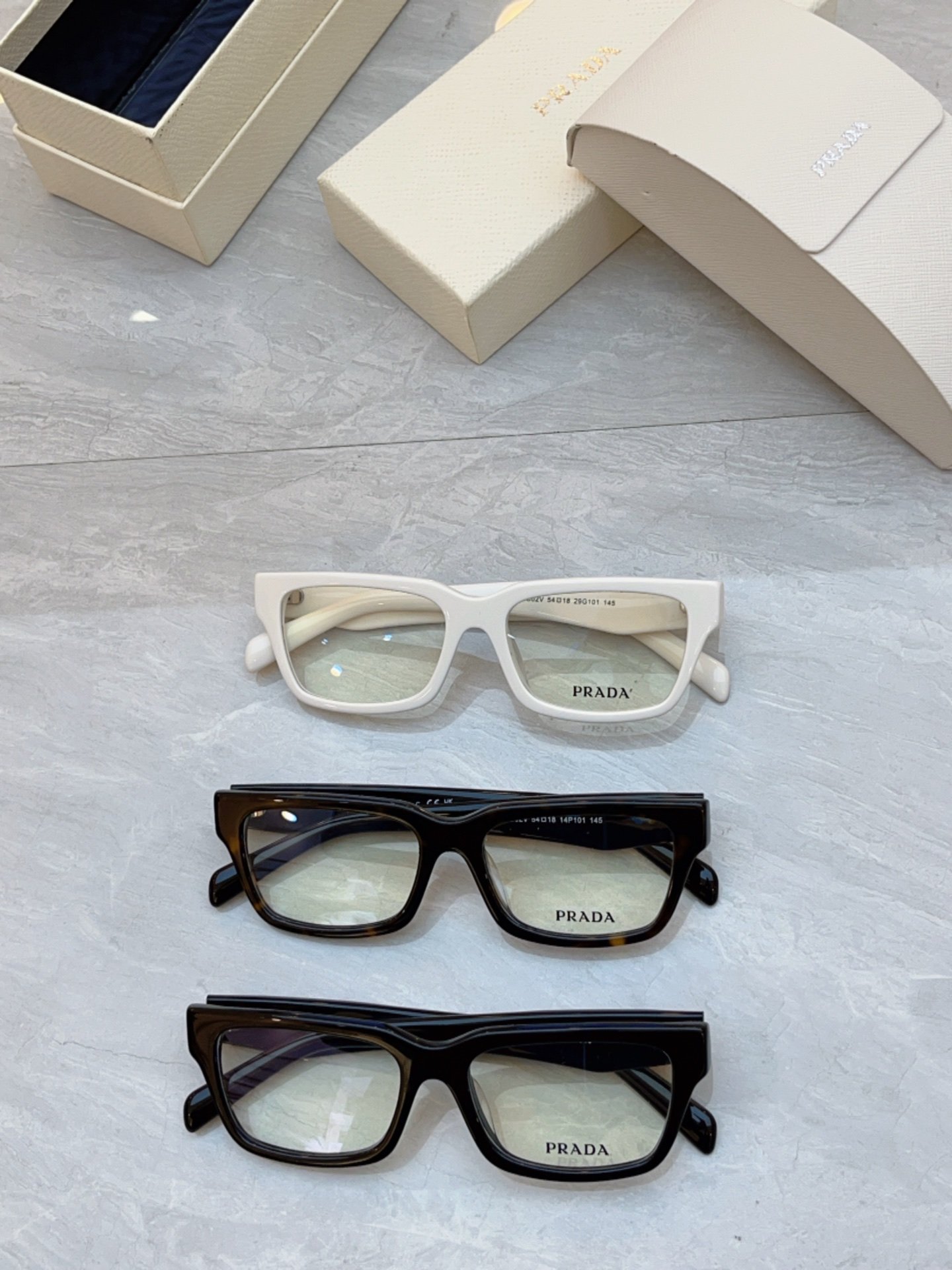prada glasses PRAD* * MODEL PR C02 V SIZE 54 18-145