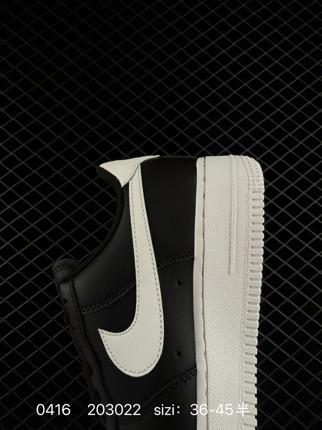 Nike Air Force 1 07 Black White With Multicolor Floral Embroidery EU 36-45 Half Sizes Available Lifestyle Unisex BS-72057