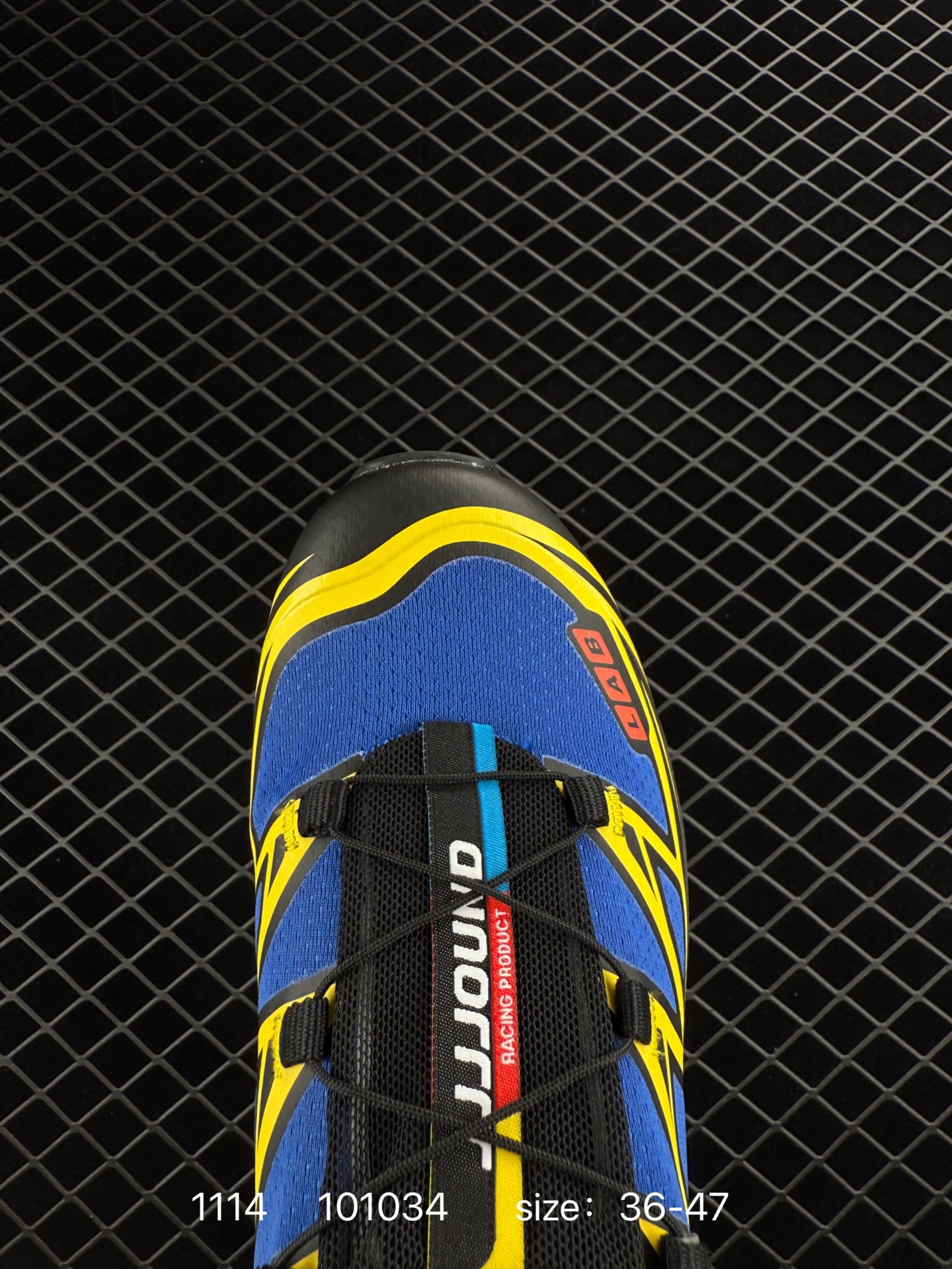 Salomon XT-6 Blue Yellow Black EU 36-47 Trail Shoe Trail Running Sneakers - Unisex BS-85926