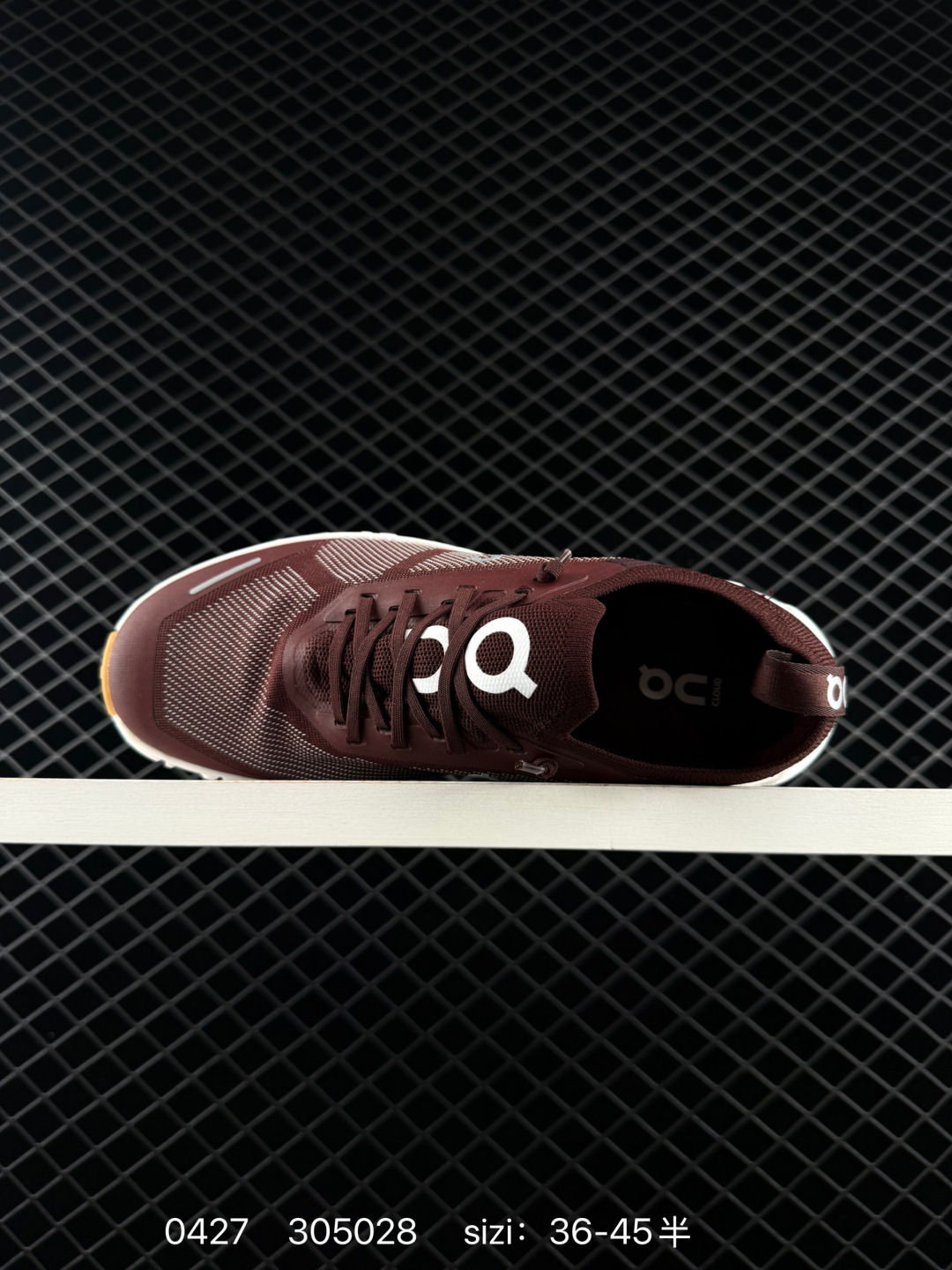 On Running Cloudtilt 2 0 LOEWE Maroon White Gum EU 36-45 Running Shoe Running Sneakers - Unisex BS-85331