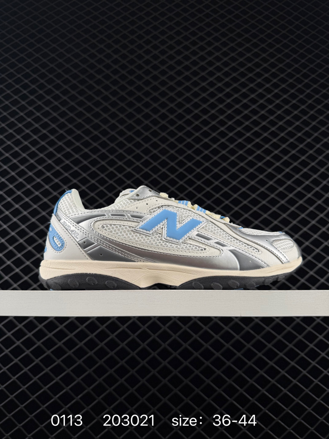 New Balance 204L White Silver Light Blue Cream Black EU 36-44 Sneaker Unisex BS-82397