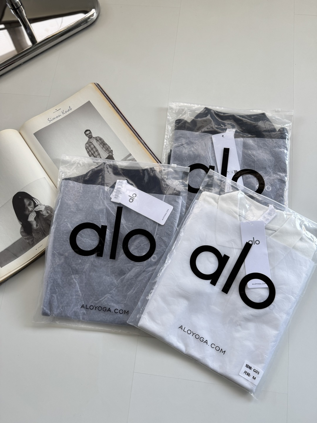 Alo T-shirt Aloyoga polo t — Premium Replica