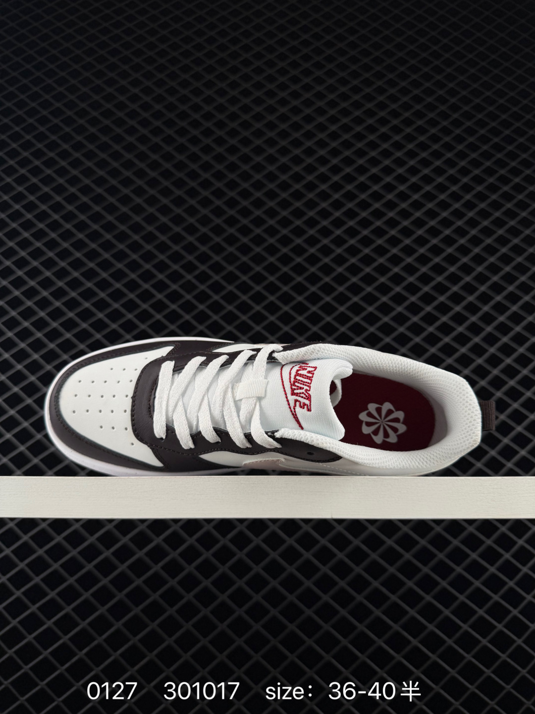 Nike Court Borough Low White Brown Pink EU 36-40 5 Casual Unisex BS-72928
