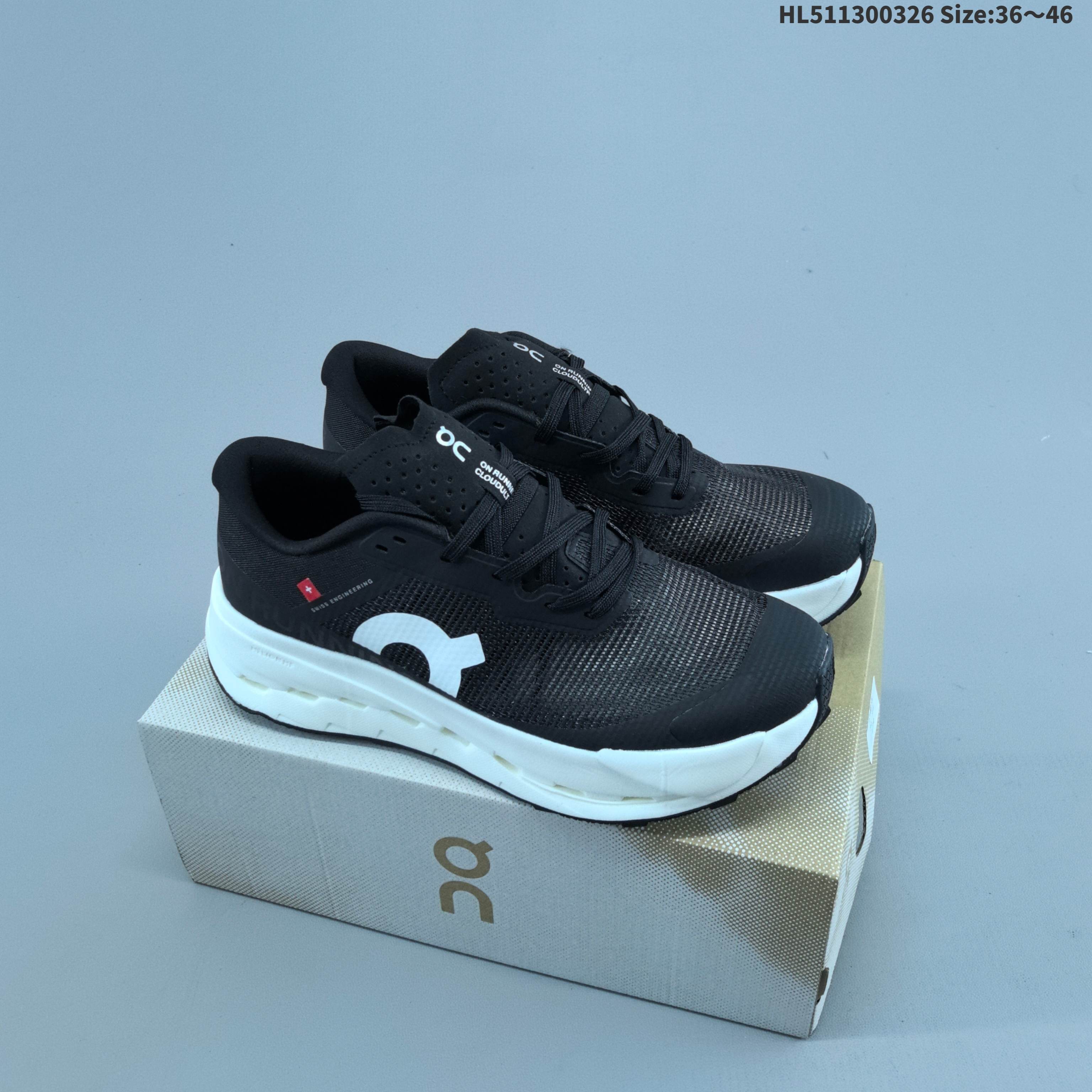 On Cloudultra 3 Black White EU 36-46 Running Shoe Running Sneakers - Unisex BS-69661