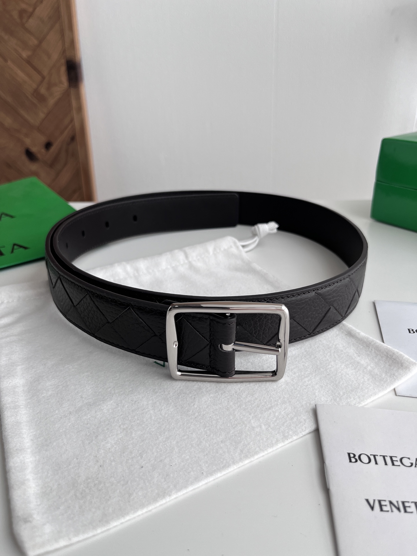 BV belt Bv 2026 New intreccio 35 MM — Premium Replica