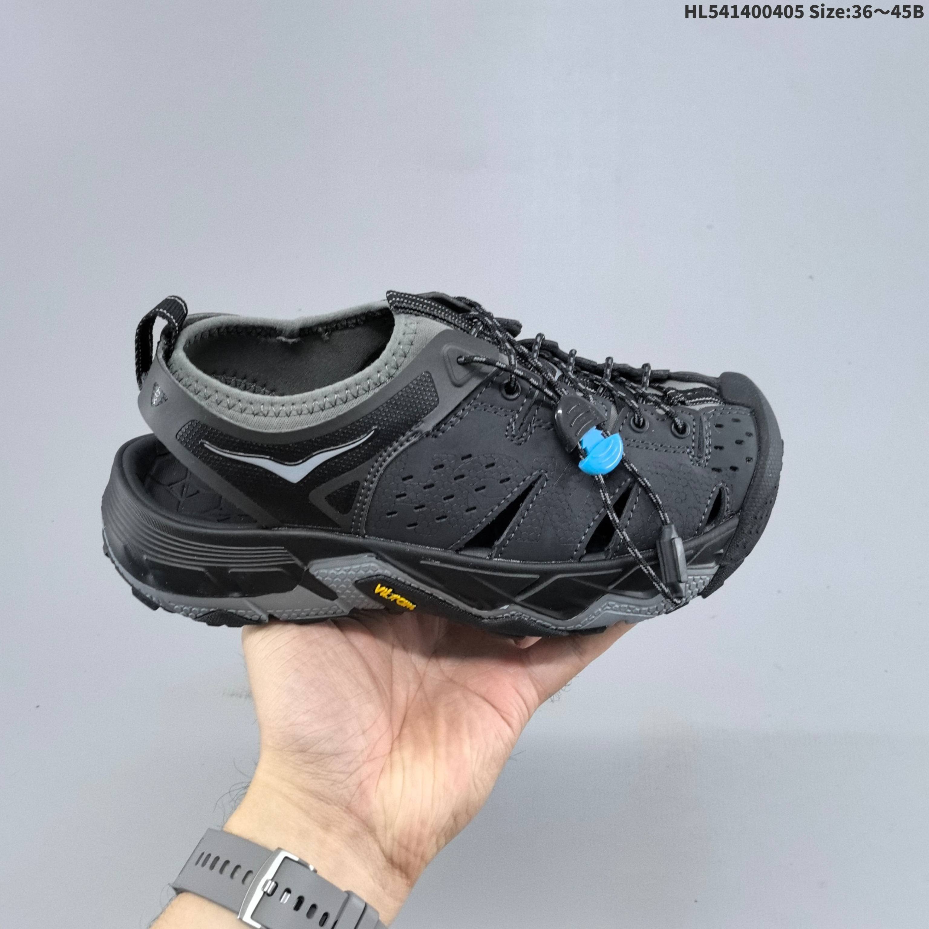 HOKA ONE ONE Tor Trafa Black Grey Blue Yellow EU 36-45 Trail Shoe Trail Running Sneakers - Unisex BS-69358