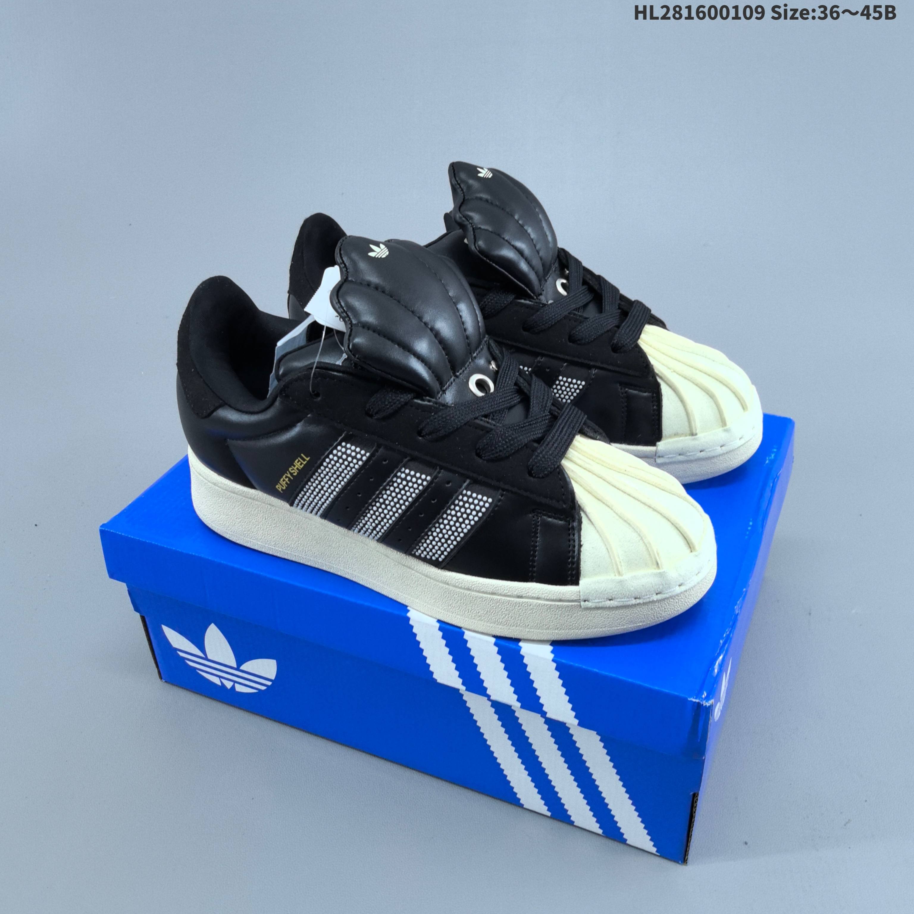 Gali x Adidas Originals Superstar Puffy Shell:KJ6976:36.5 37 — Premium Replica