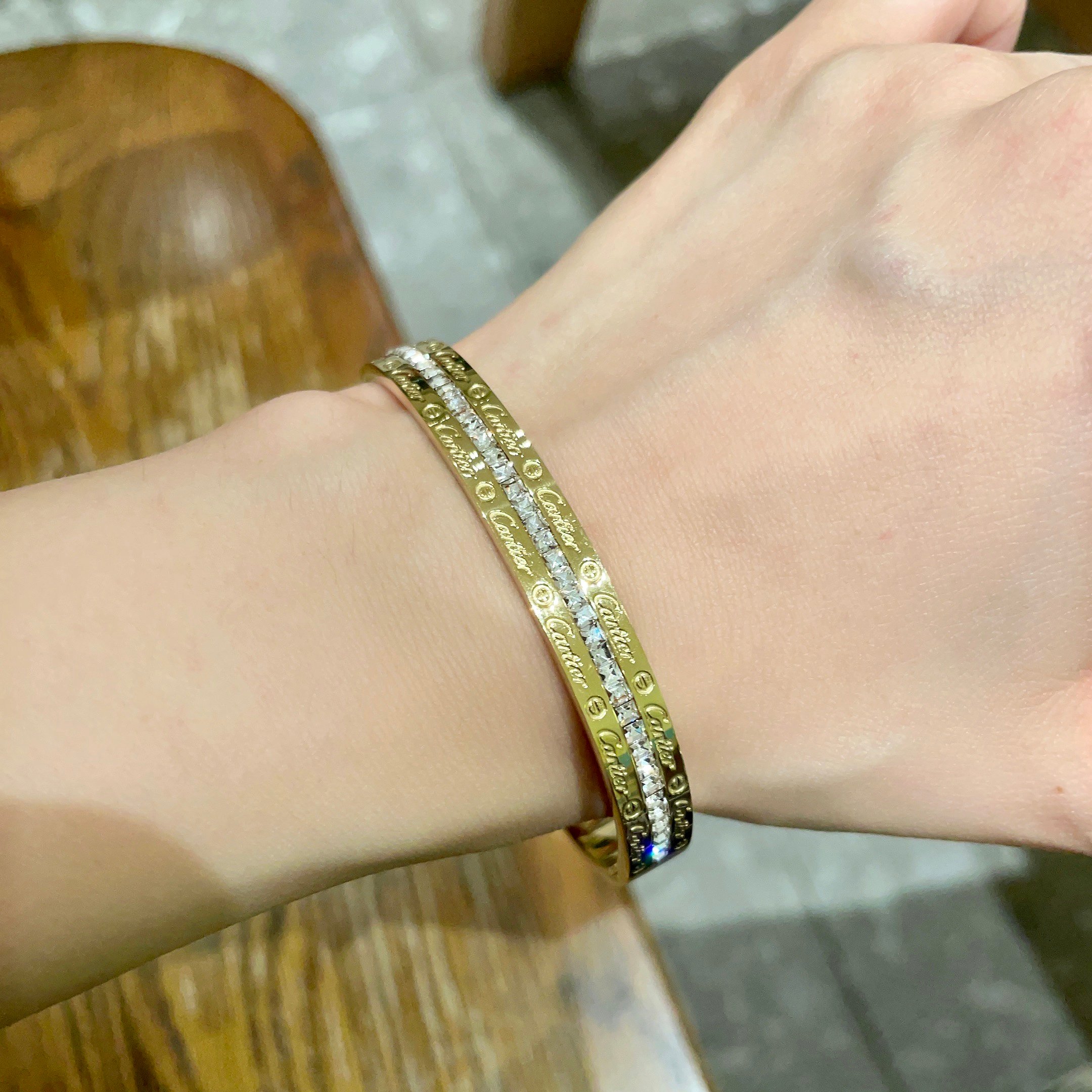 Cartier Jewelry Cartier 18k logo 360 — 1:1 Replica For Sale