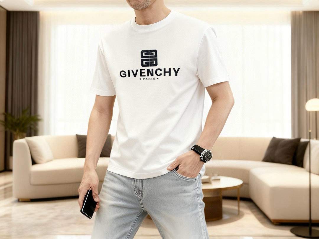 GVC men G*venchy 2026 Men's T logo Factory M-4 XL 195 — 1:1 Replica For Sale