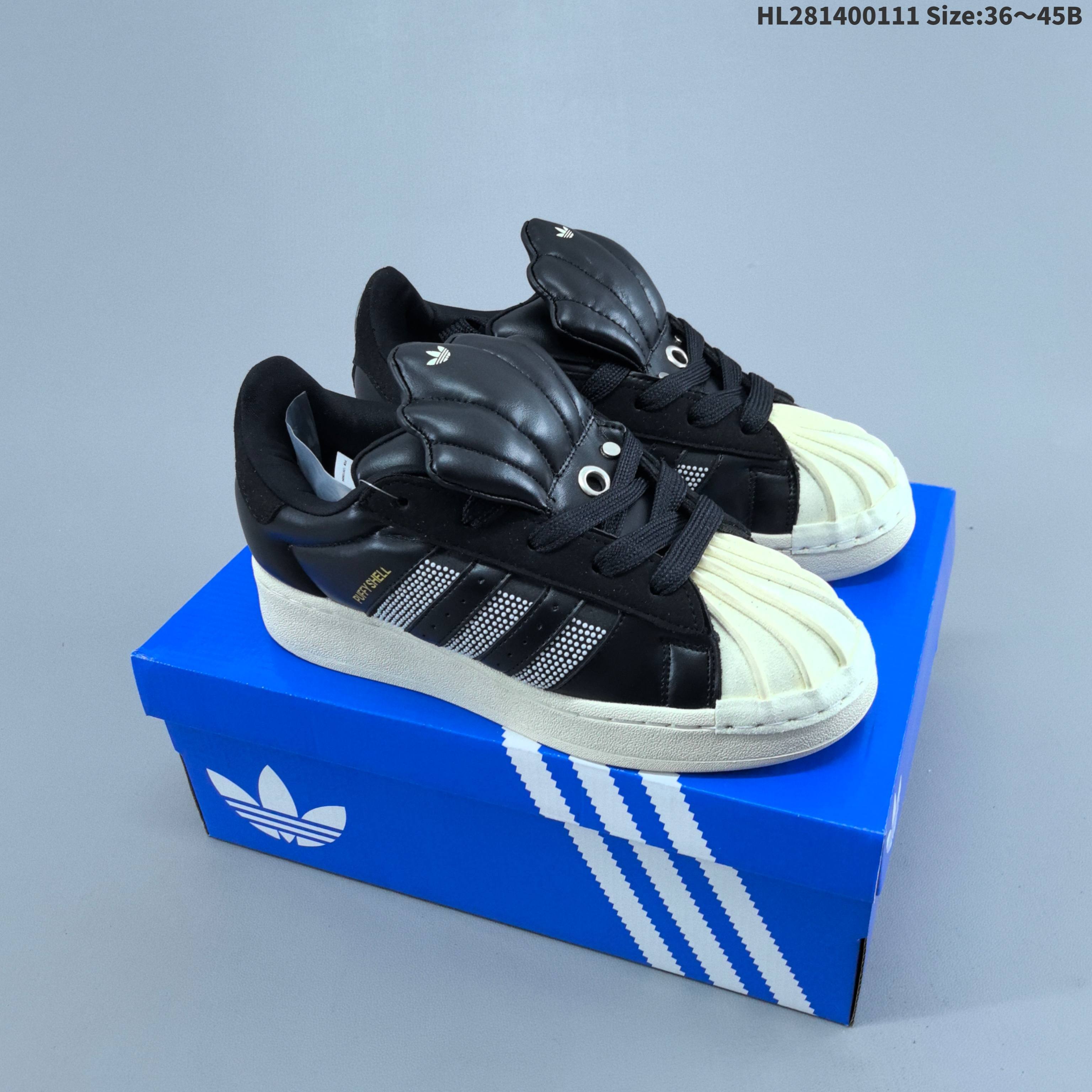 / Adidas Originals Superstar”Black/White“ Superstar Fo — AAA Quality Replica