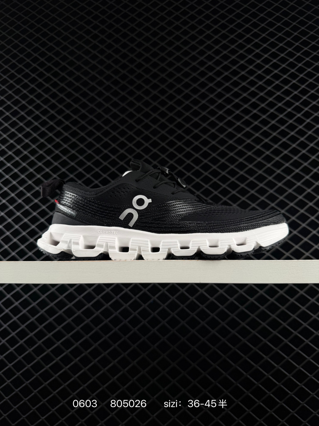 On Cloudtilt Black White EU 36-45 Running Shoe Running Sneakers Unisex BS-85207