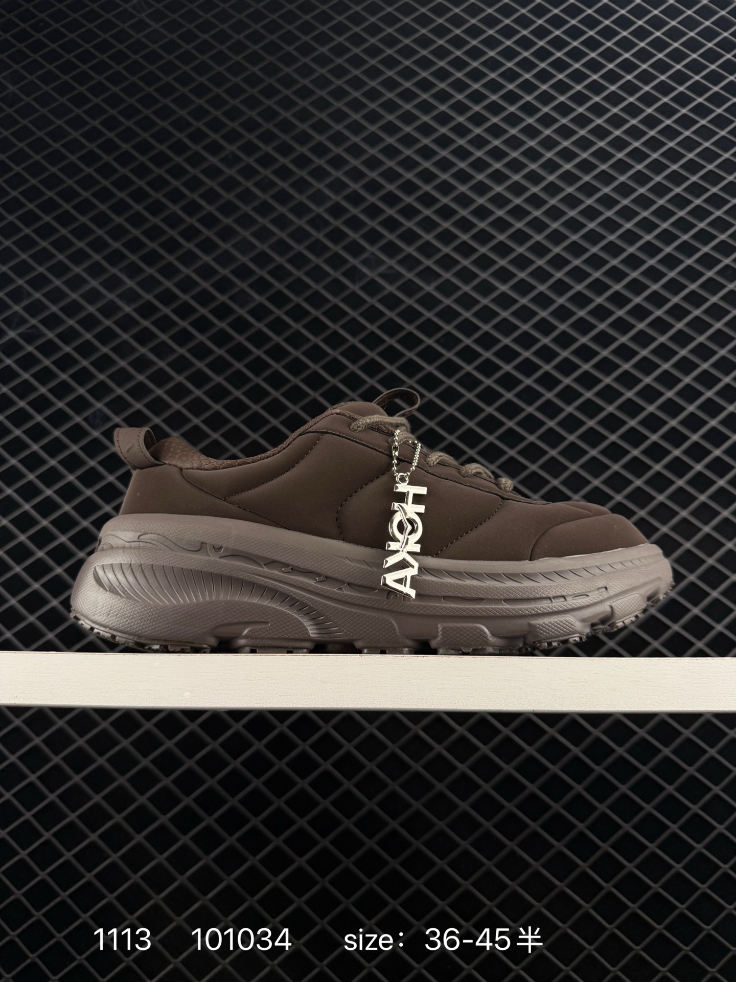 HOKA ONE ONE Bondi B3 LS Marni Dark Brown EU 36-45 Running Shoe Running Sneakers - Unisex BS-86391