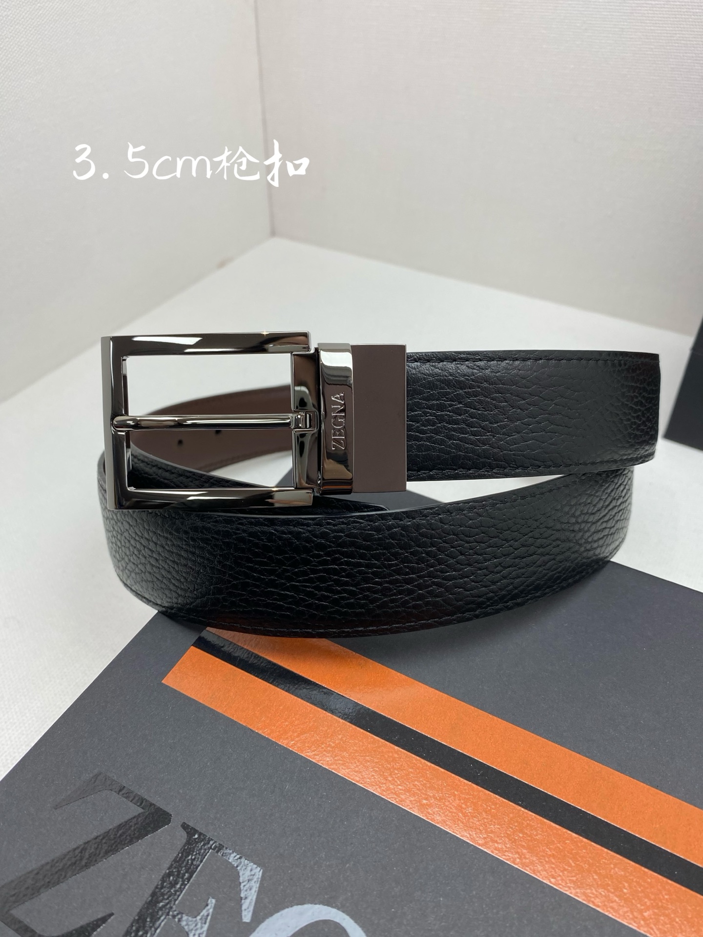 ZEGNA belt Zegna - 35 MM 316 — Premium Replica