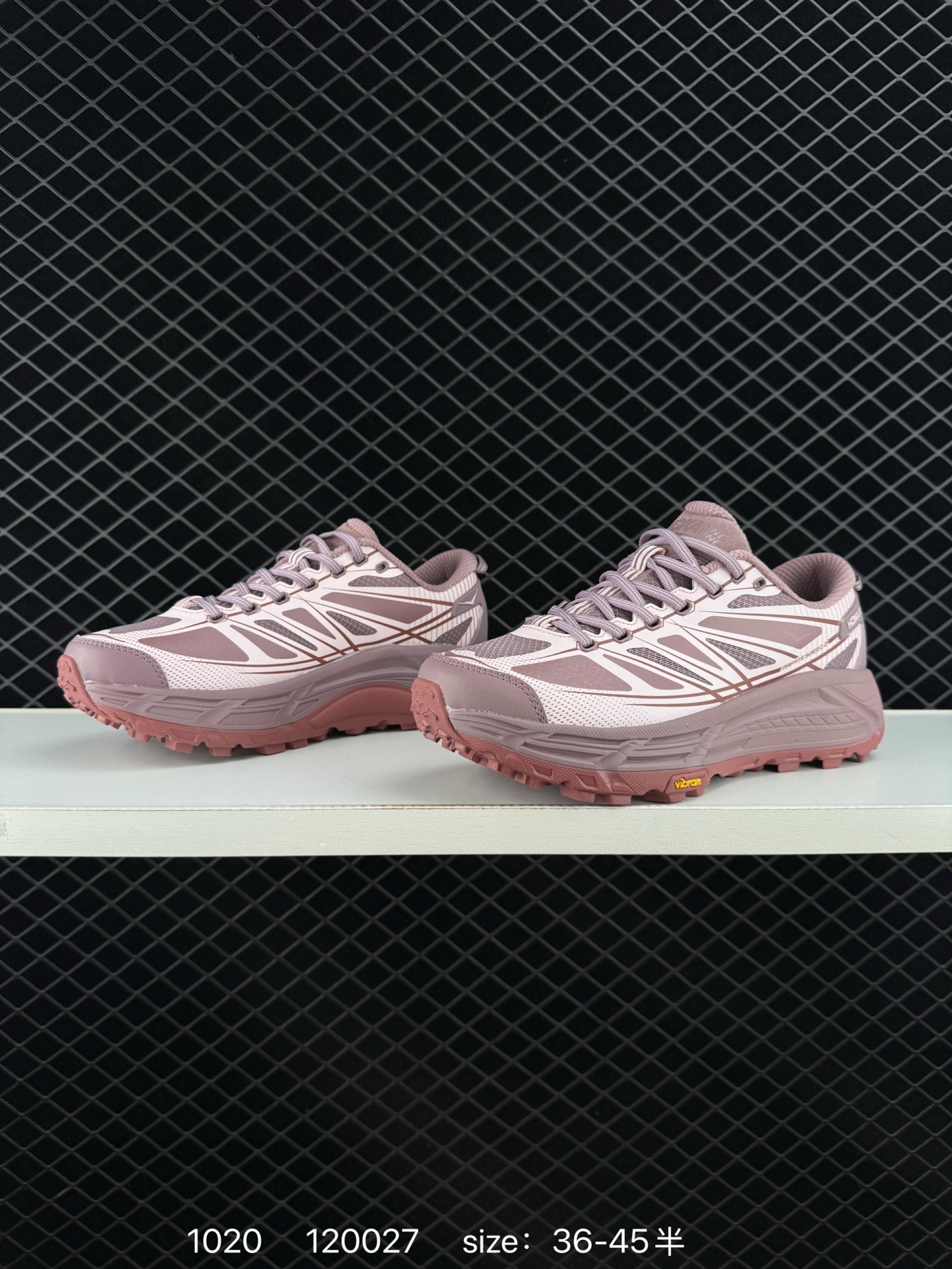 HOKA ONE ONE MAFATE SPEED 2 Light Pink Mauve Dusty Rose EU 36-45 Trail Shoe Trail Running Sneakers - Unisex BS-86418
