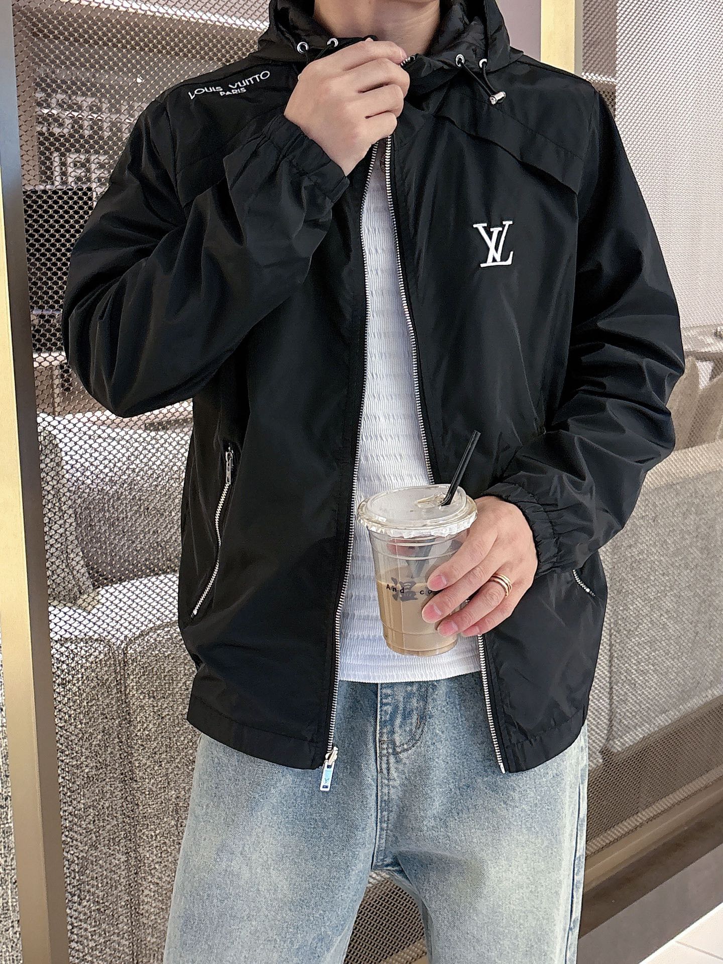 LV masculino Louis Vuitton LV 2026 Novo,!, Logotipo Obtenha!,!: M-3 XL
