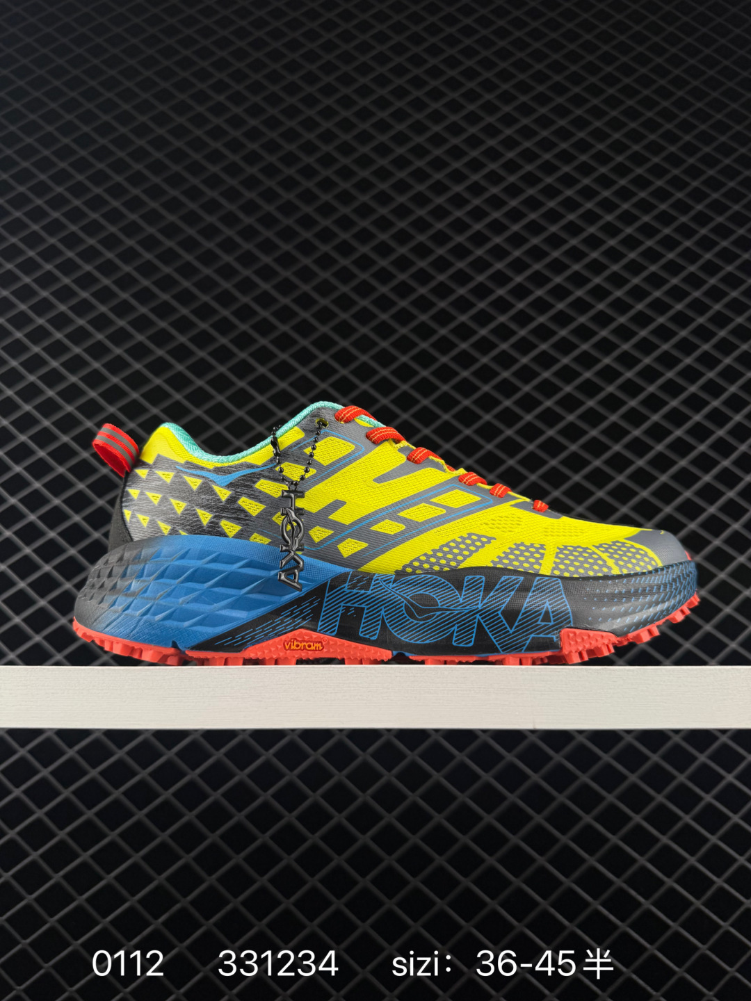 HOKA ONE ONE Speedgoat Yellow Blue Grey Red EU 36-45 Trail Shoe Trail Running Sneakers - Unisex BS-86323