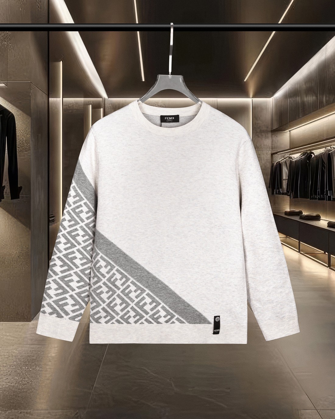 Fendi men FENDI FF Logo 2025 Fw New POLO logo M-XXXL — 1:1 Replica For Sale